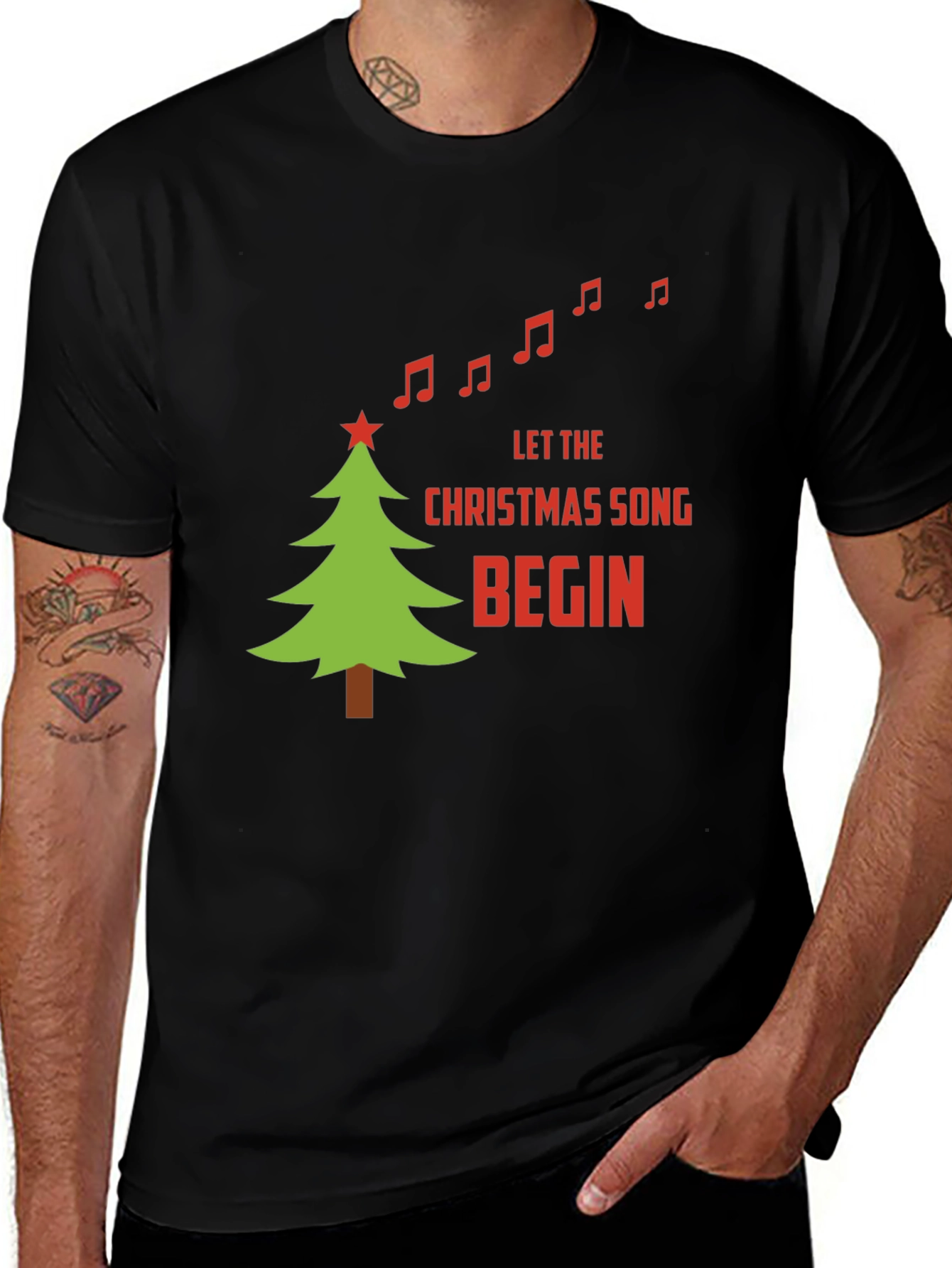 Christmas Song T-Shirt - Holiday Festive Tee