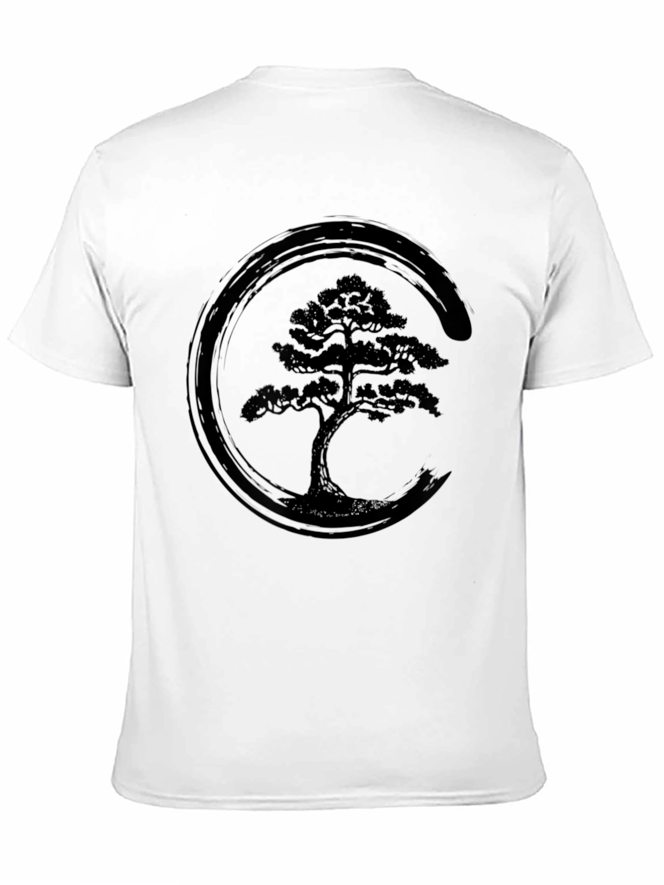 Zen Bonsai Tree T-Shirt - Unisex Crew Neck
