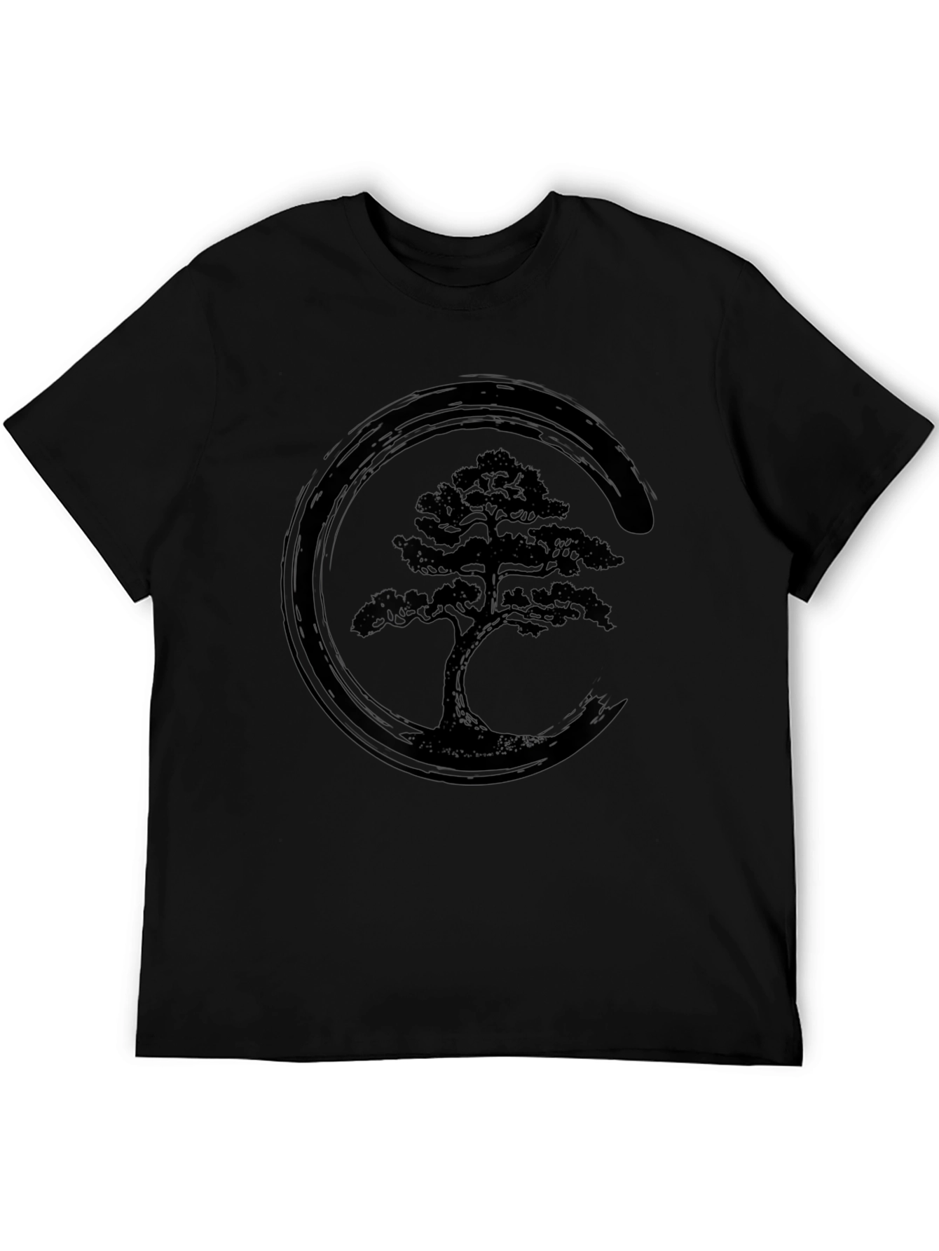 Zen Bonsai Tree T-Shirt - Unisex Crew Neck