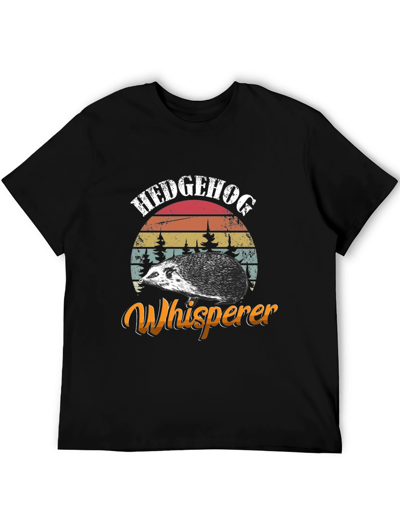 Hedgehog Whisperer Graphic Tee - Novelty Animal Shirt