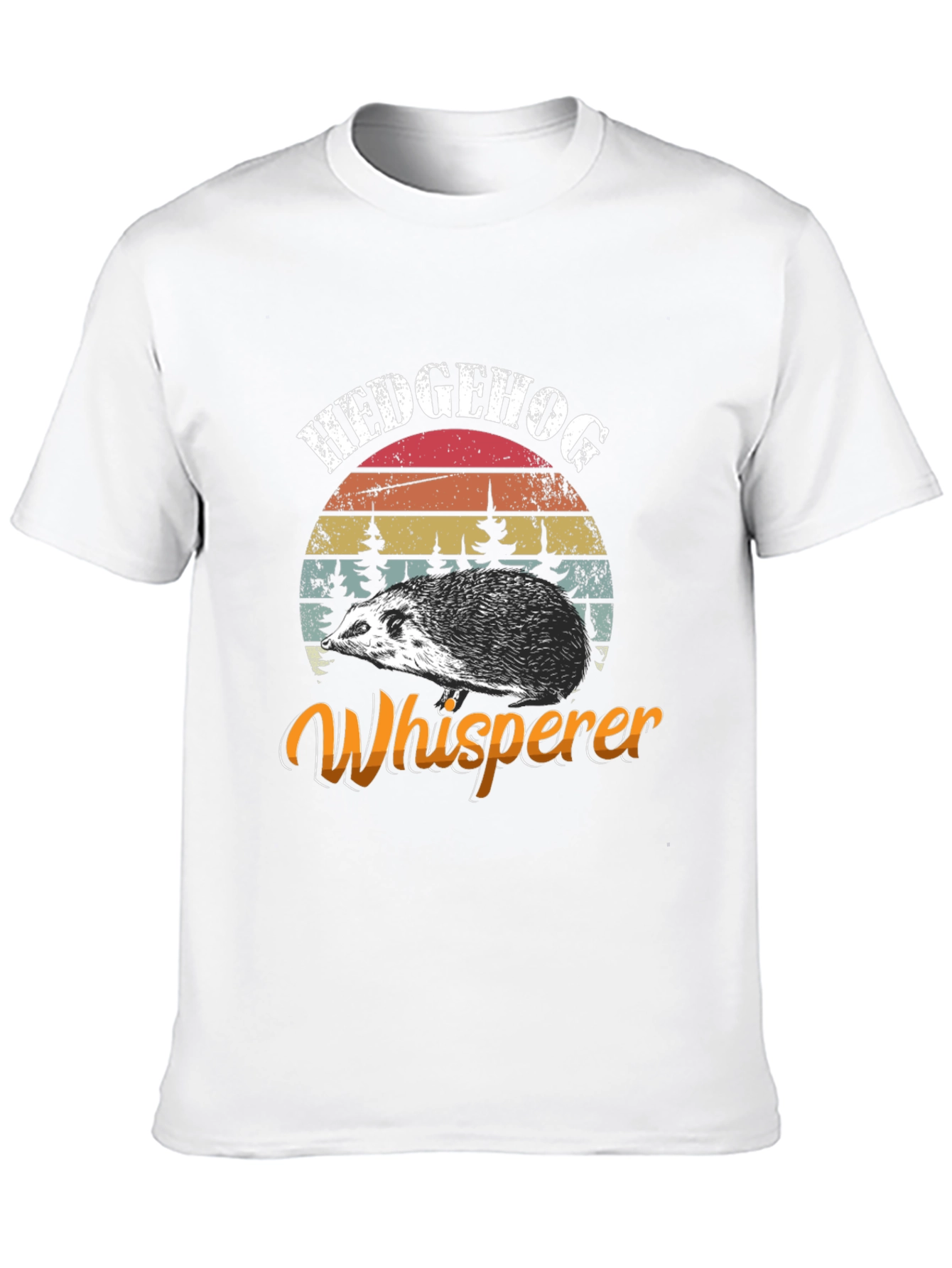 Hedgehog Whisperer Graphic Tee - Novelty Animal Shirt