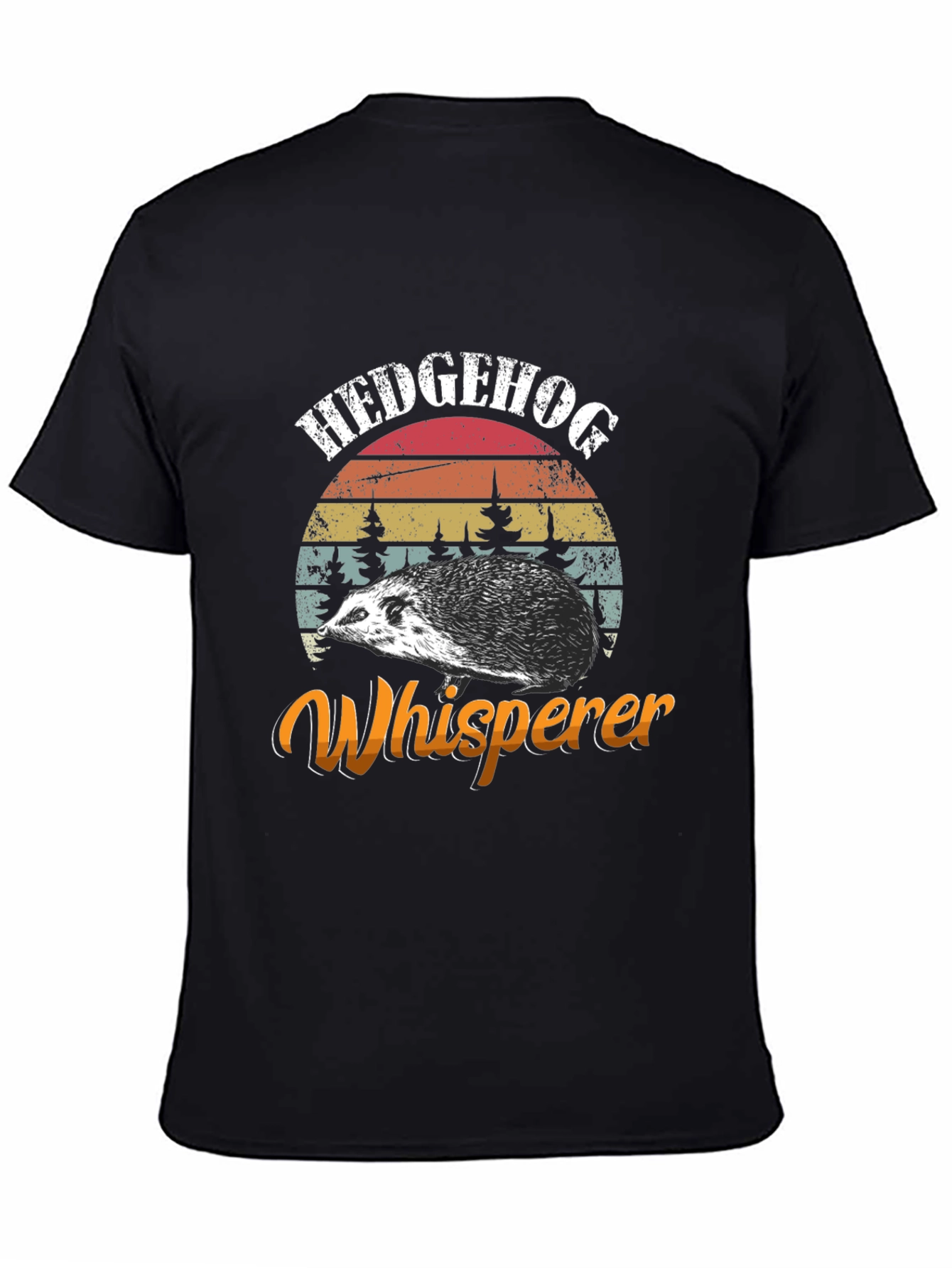 Hedgehog Whisperer Graphic Tee - Novelty Animal Shirt