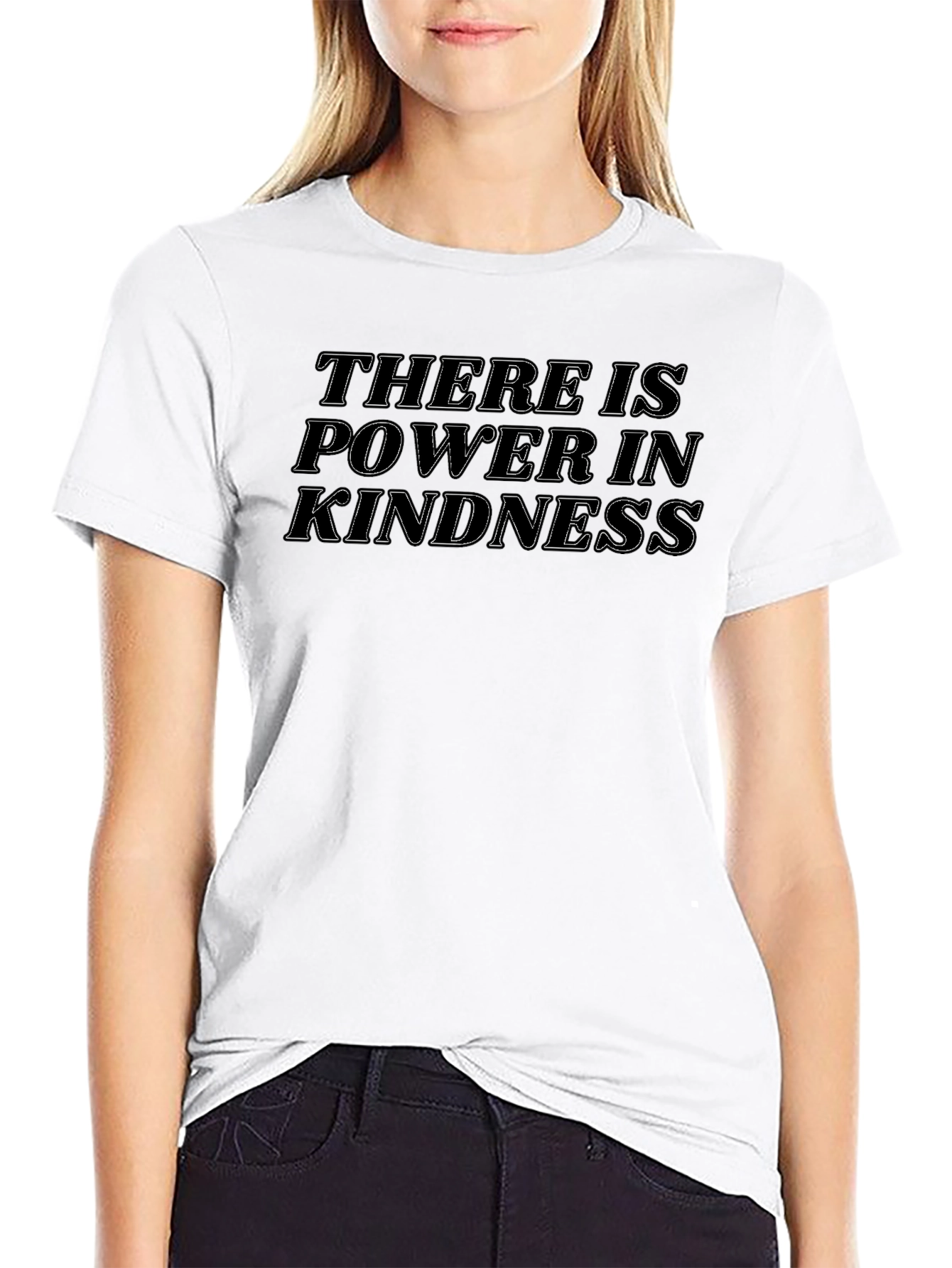 Power in Kindness Black T-Shirt