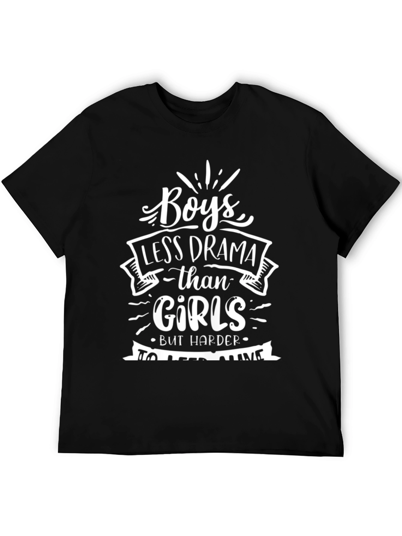 Boys Less Drama Graphic Tee