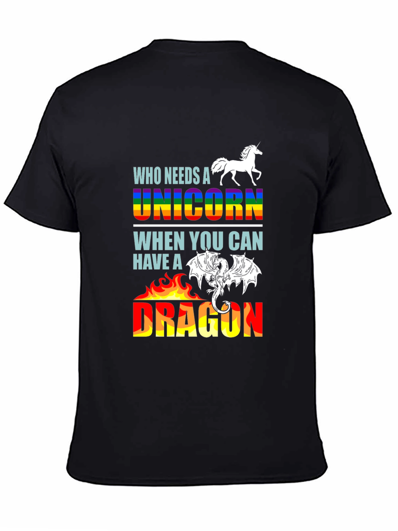 Unicorn or Dragon Graphic T-Shirt
