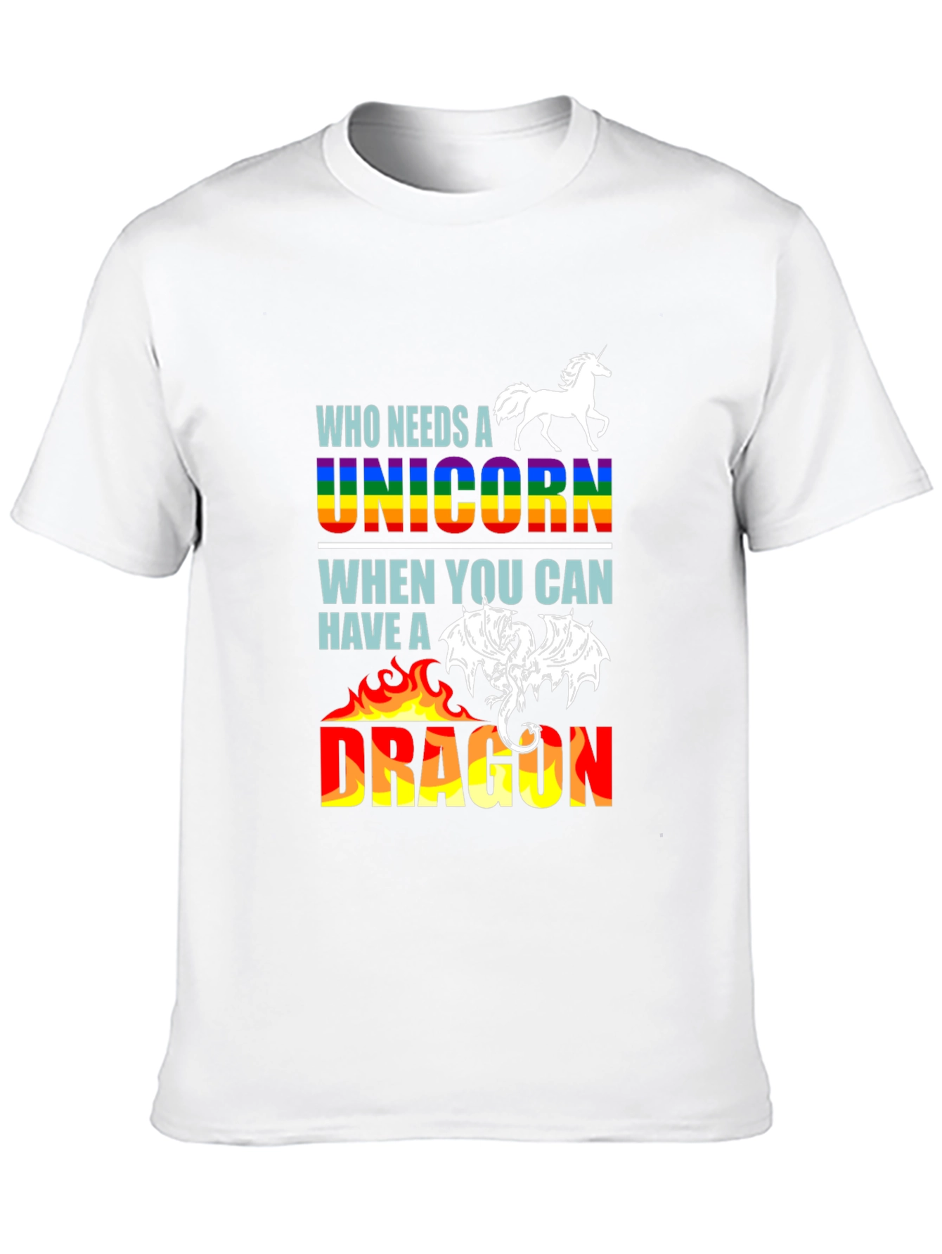 Unicorn or Dragon Graphic T-Shirt