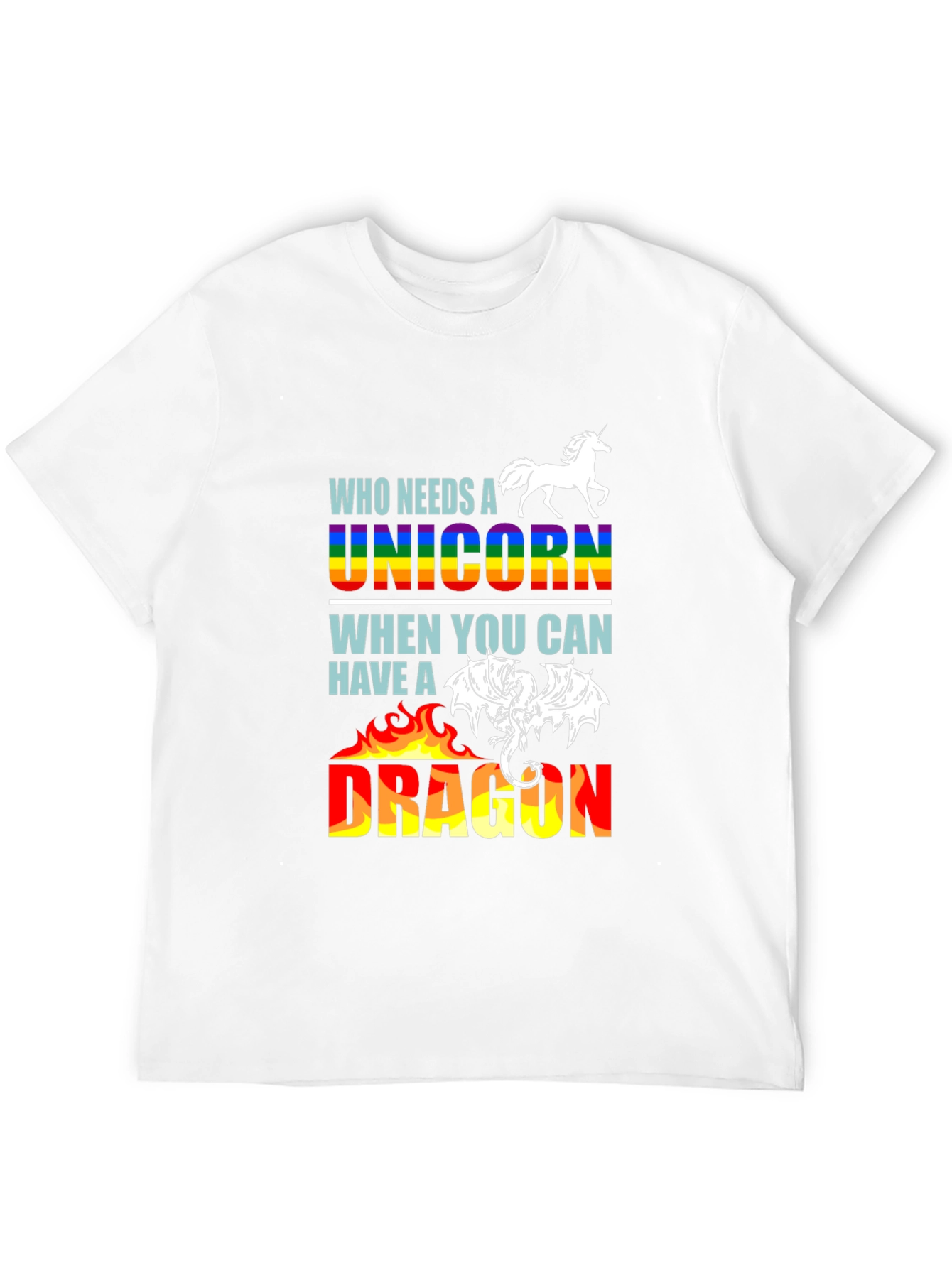 Unicorn or Dragon Graphic T-Shirt
