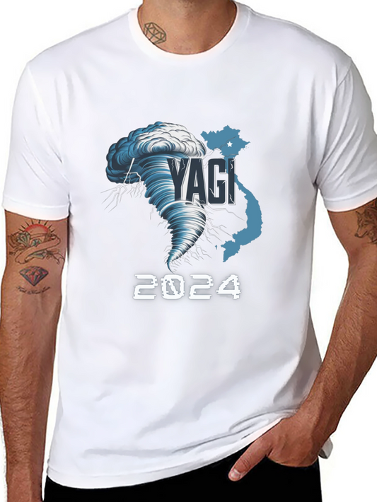 Yagi 2024 Graphic Tee - Trendy Weather T-Shirt