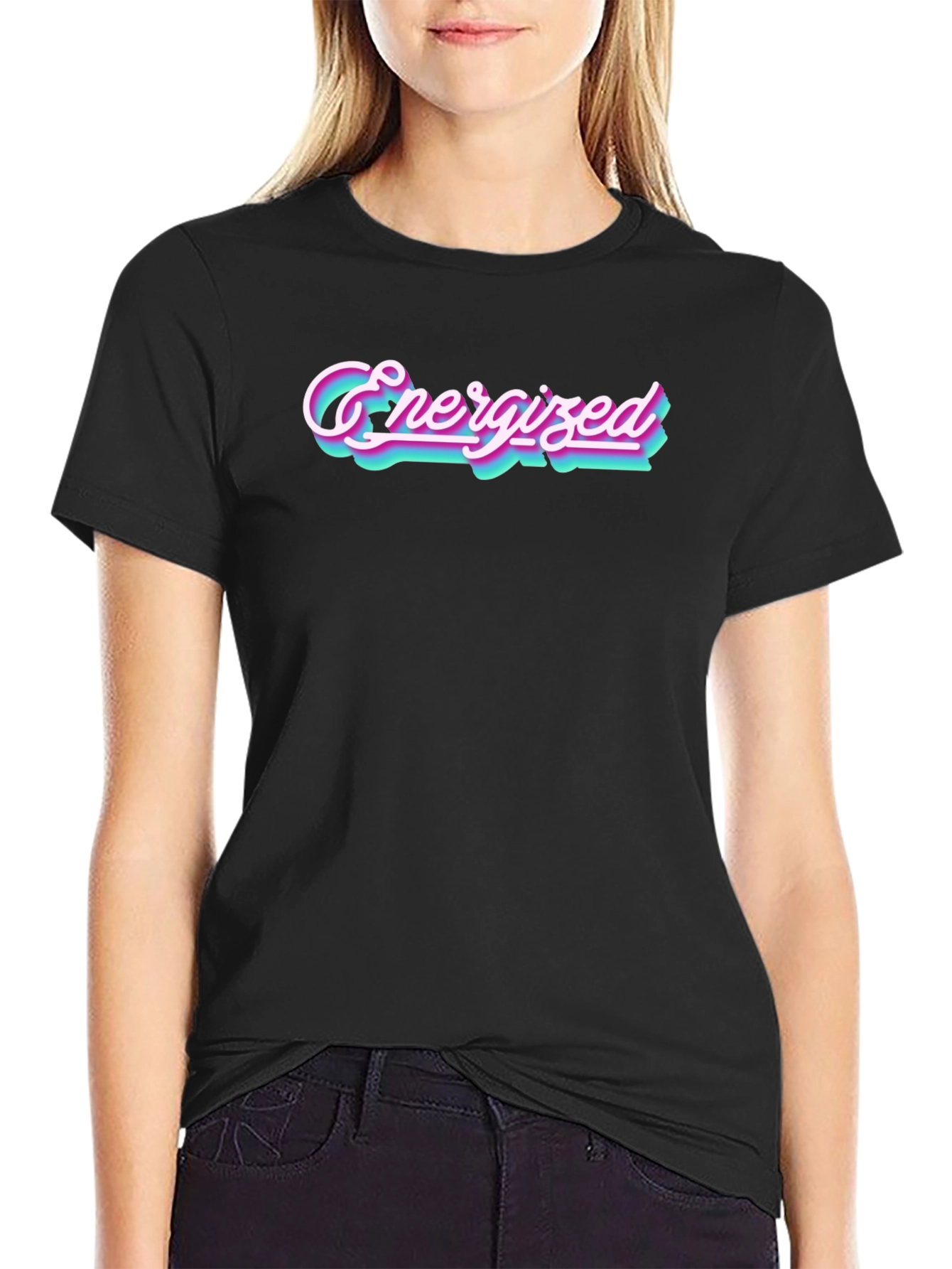 Energized Retro Style T-Shirt