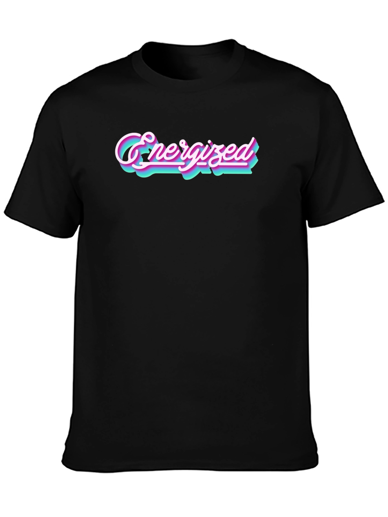 Energized Retro Style T-Shirt