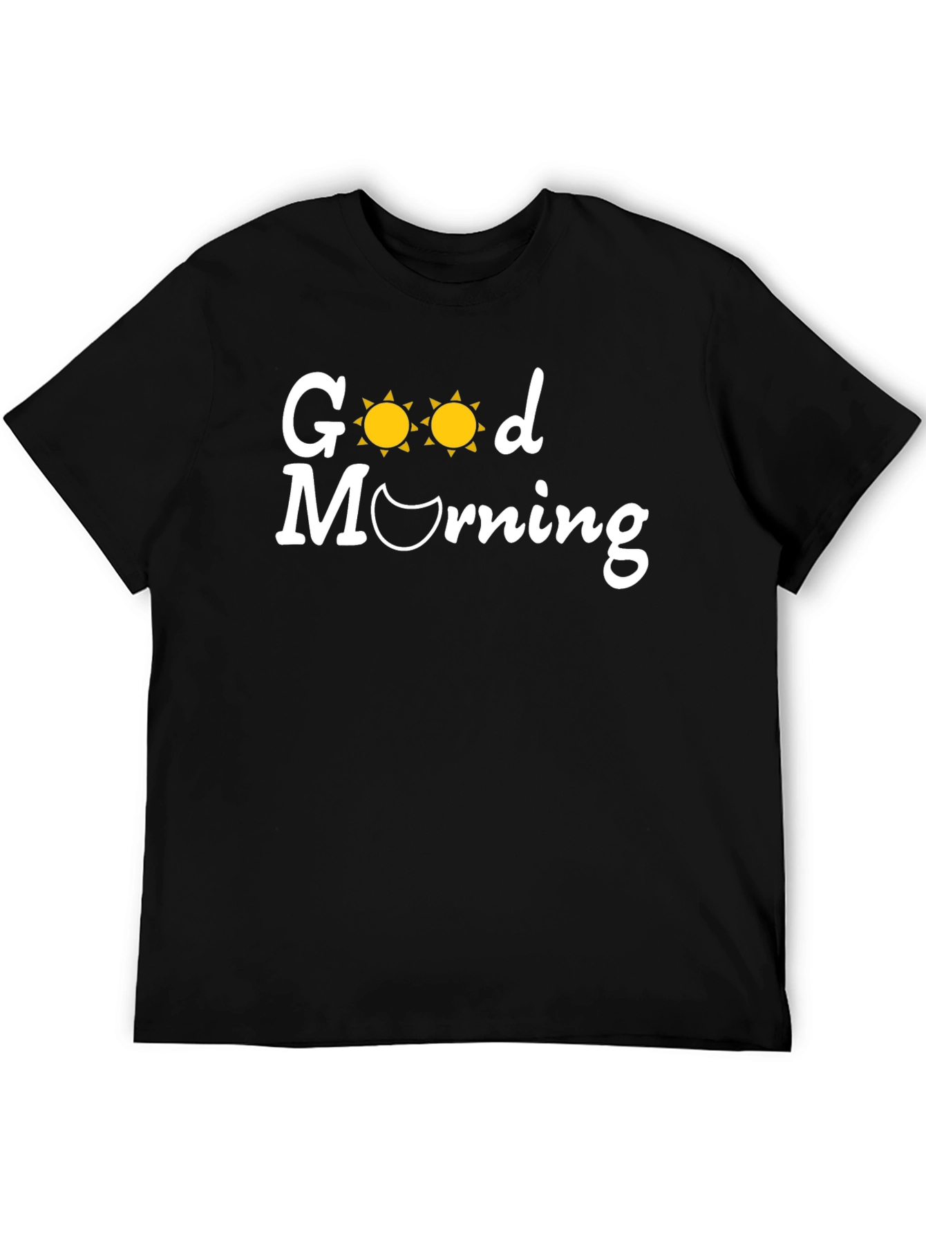 Good Morning Graphic Tee - Soft Cotton Blend