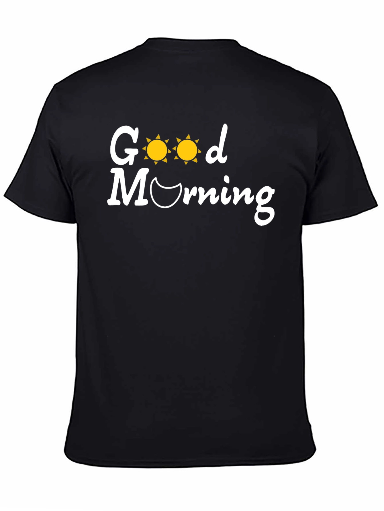 Good Morning Graphic Tee - Soft Cotton Blend