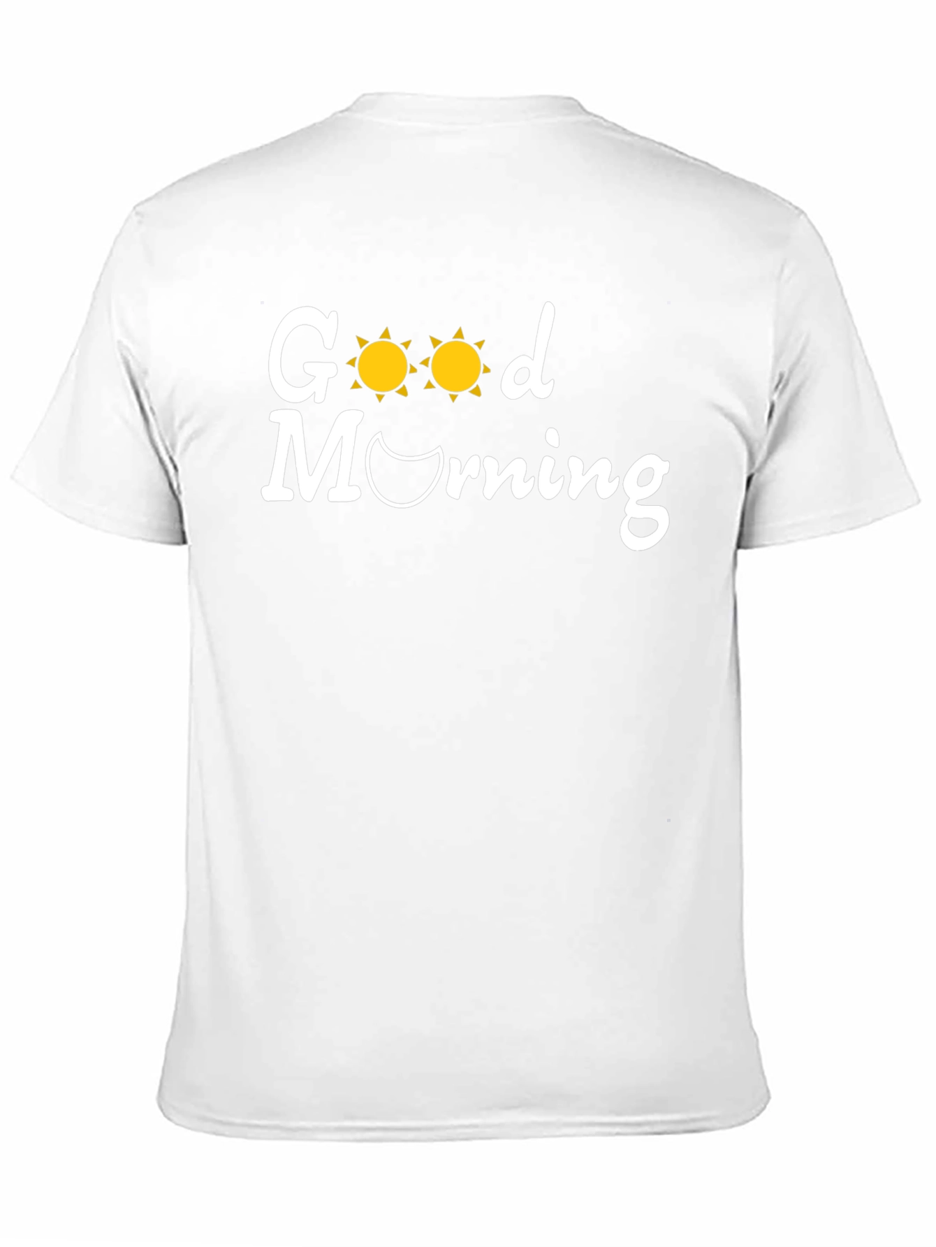 Good Morning Graphic Tee - Soft Cotton Blend