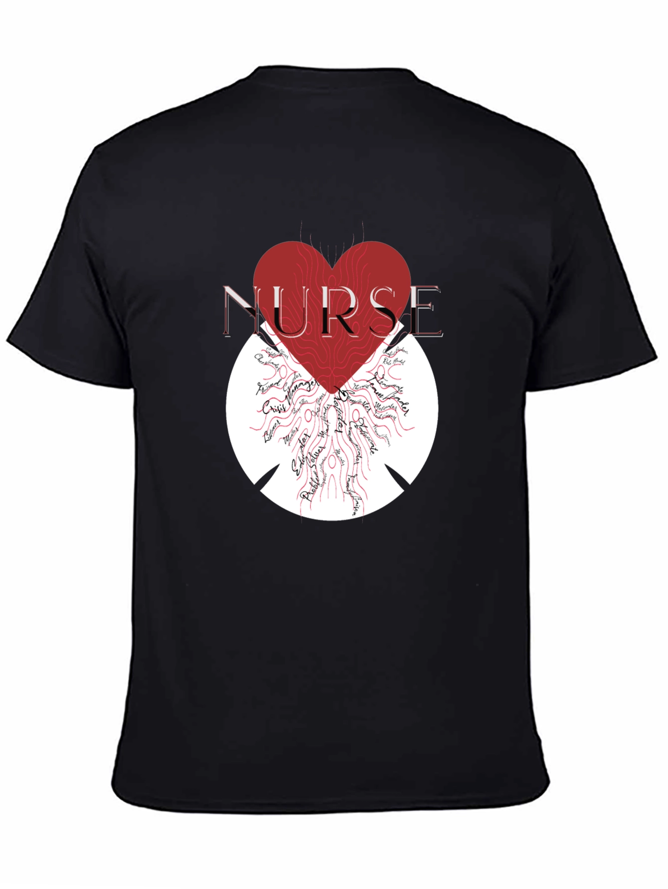 Nurse Heart Graphic T-Shirt - Unisex