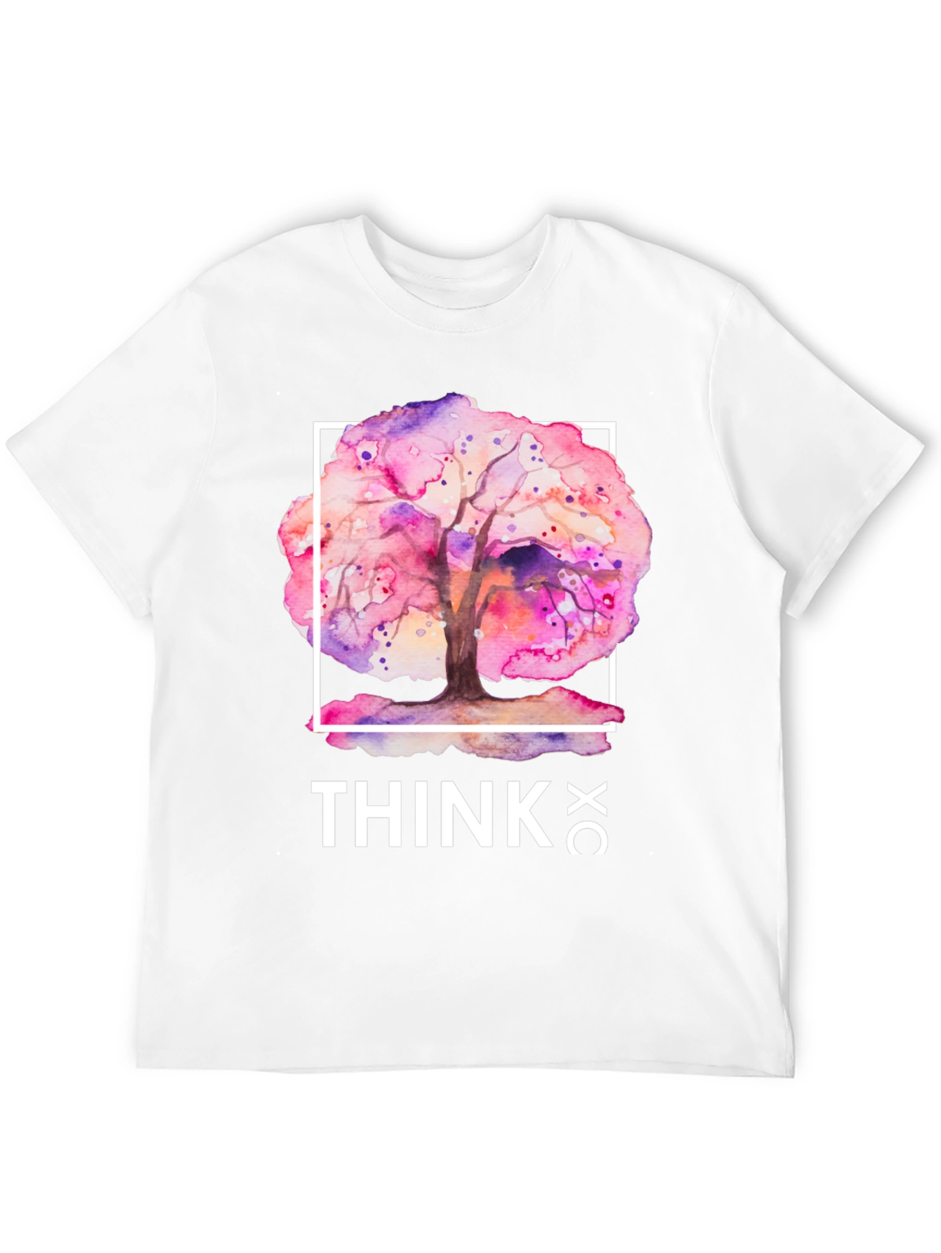 Think Tree Graphic T-Shirt - Artistic Design