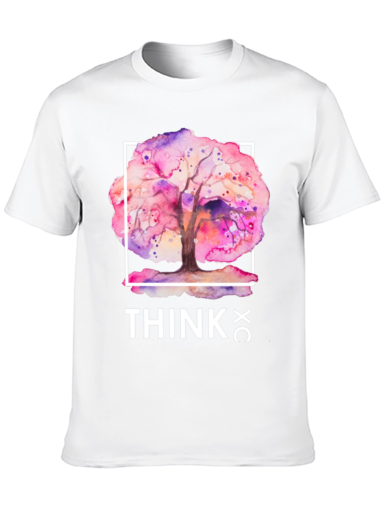 Think Tree Graphic T-Shirt - Artistic Design
