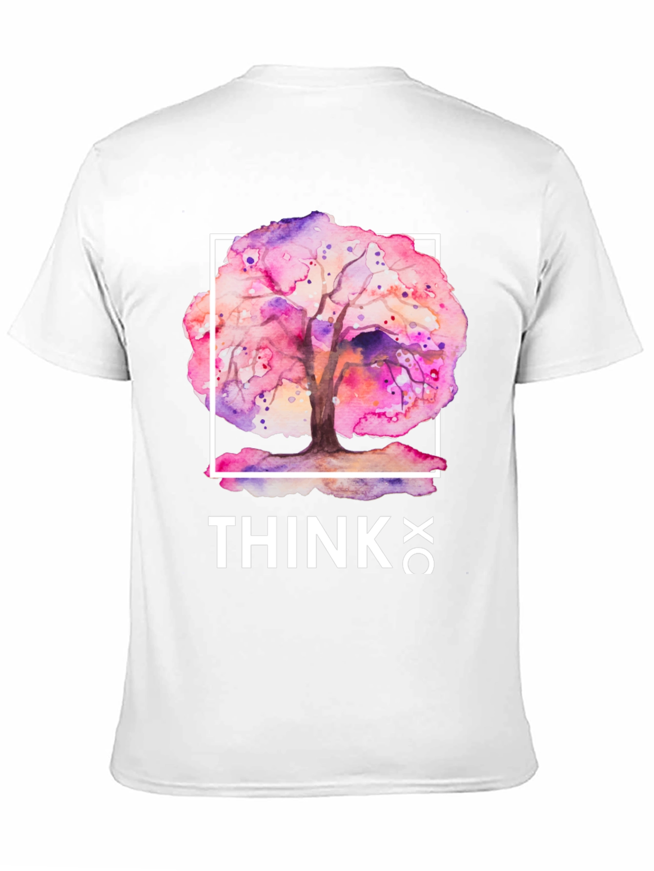 Think Tree Graphic T-Shirt - Artistic Design