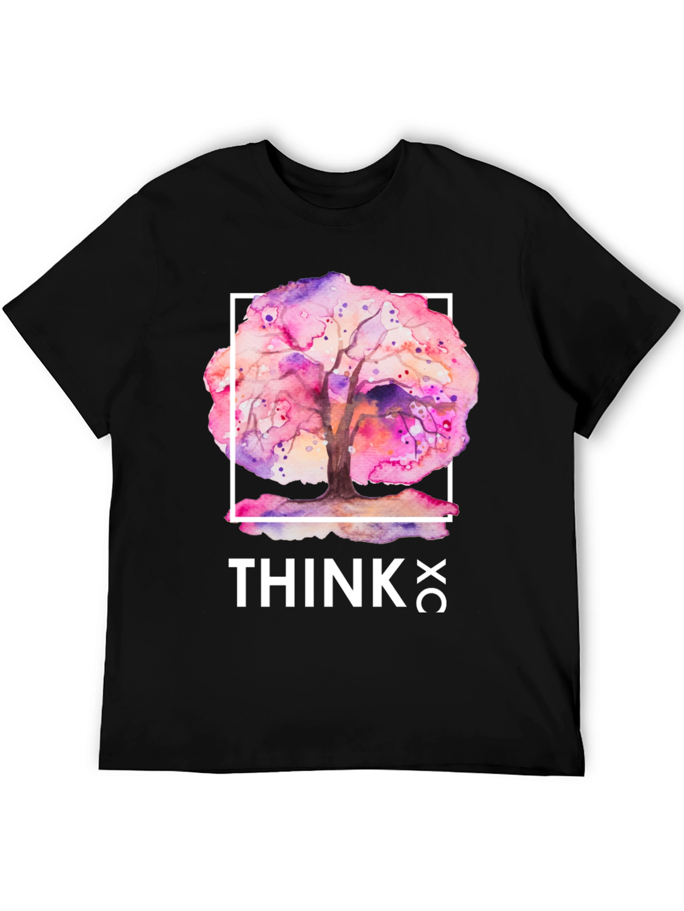Think Tree Graphic T-Shirt - Artistic Design