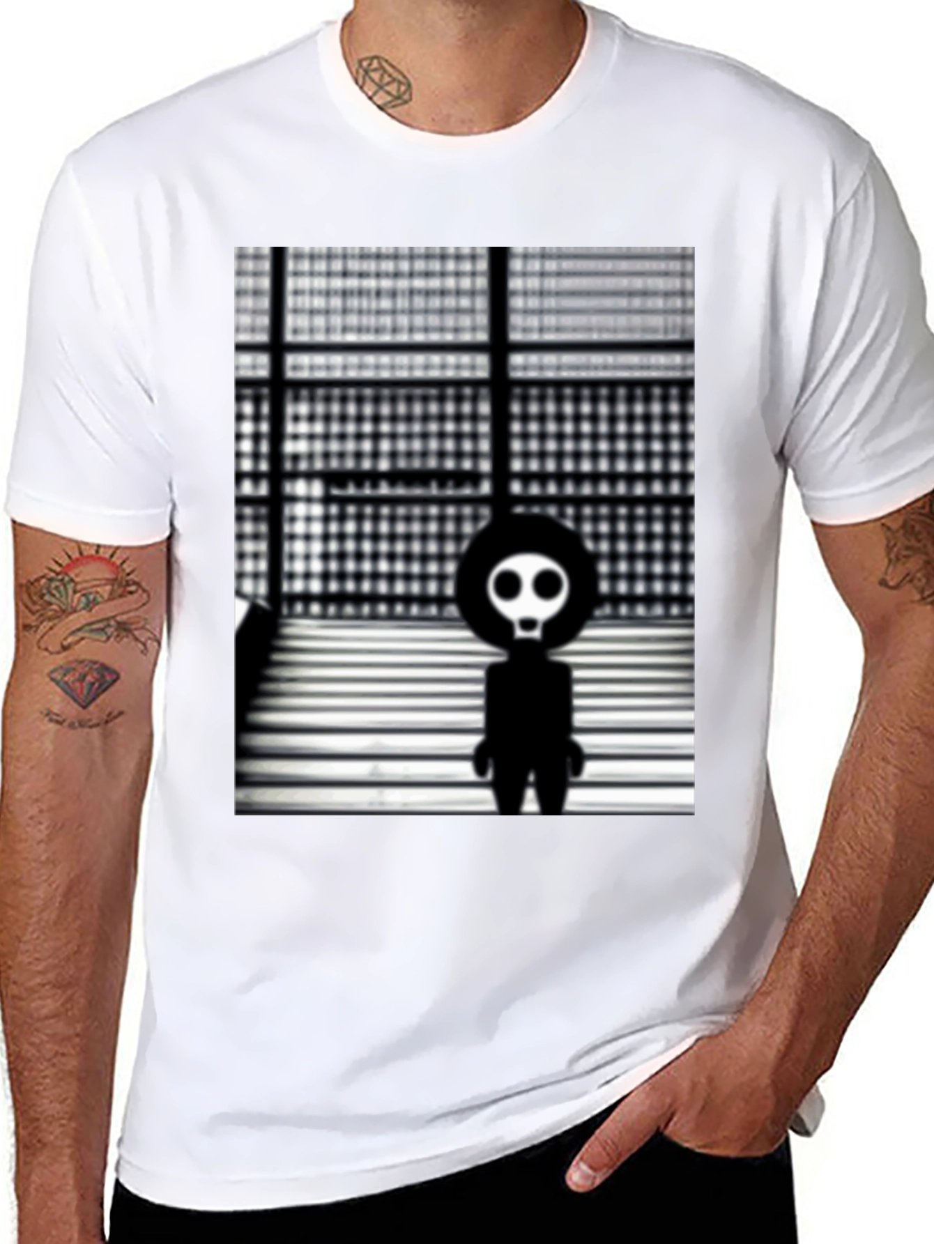 Grim Reaper Graphic Black T-Shirt