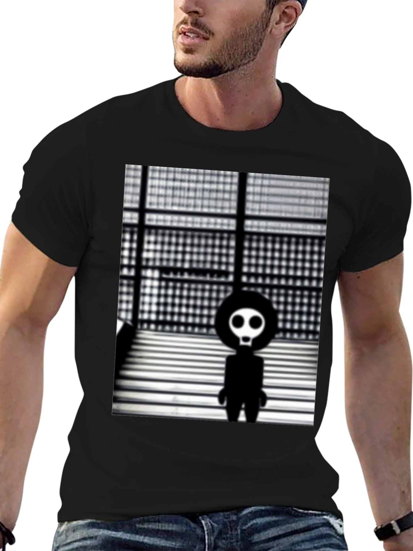 Grim Reaper Graphic Black T-Shirt