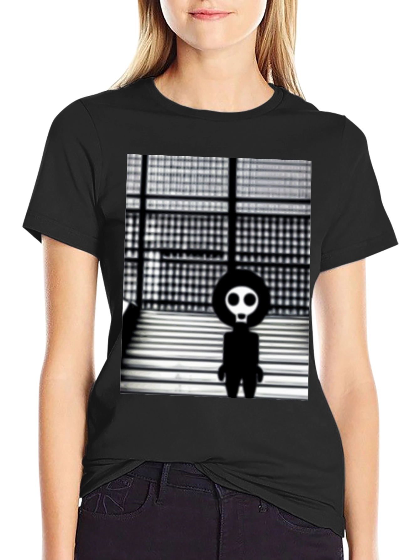 Grim Reaper Graphic Black T-Shirt