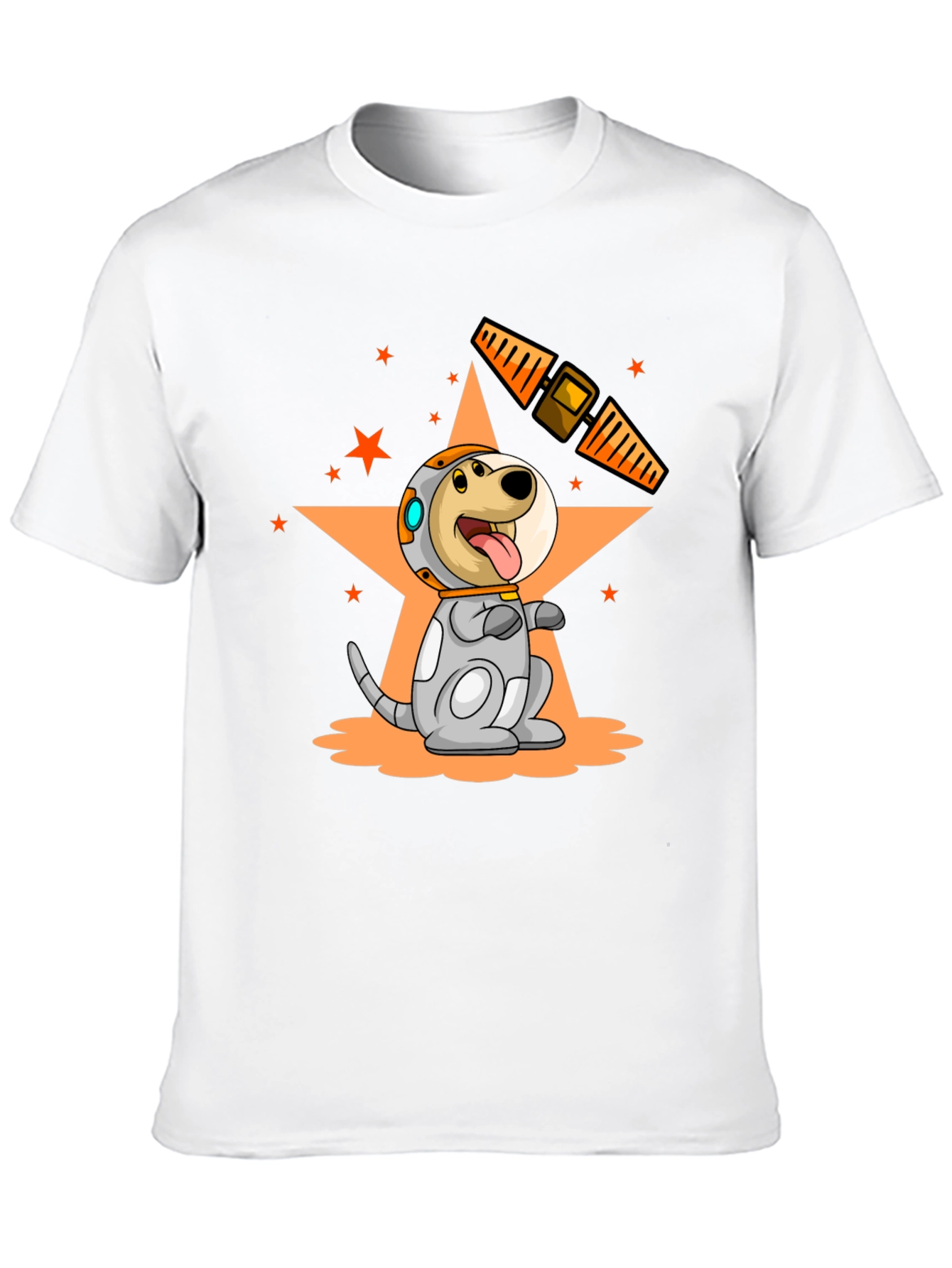 Dog Astronaut T-Shirt - Space Pup in Orbit!