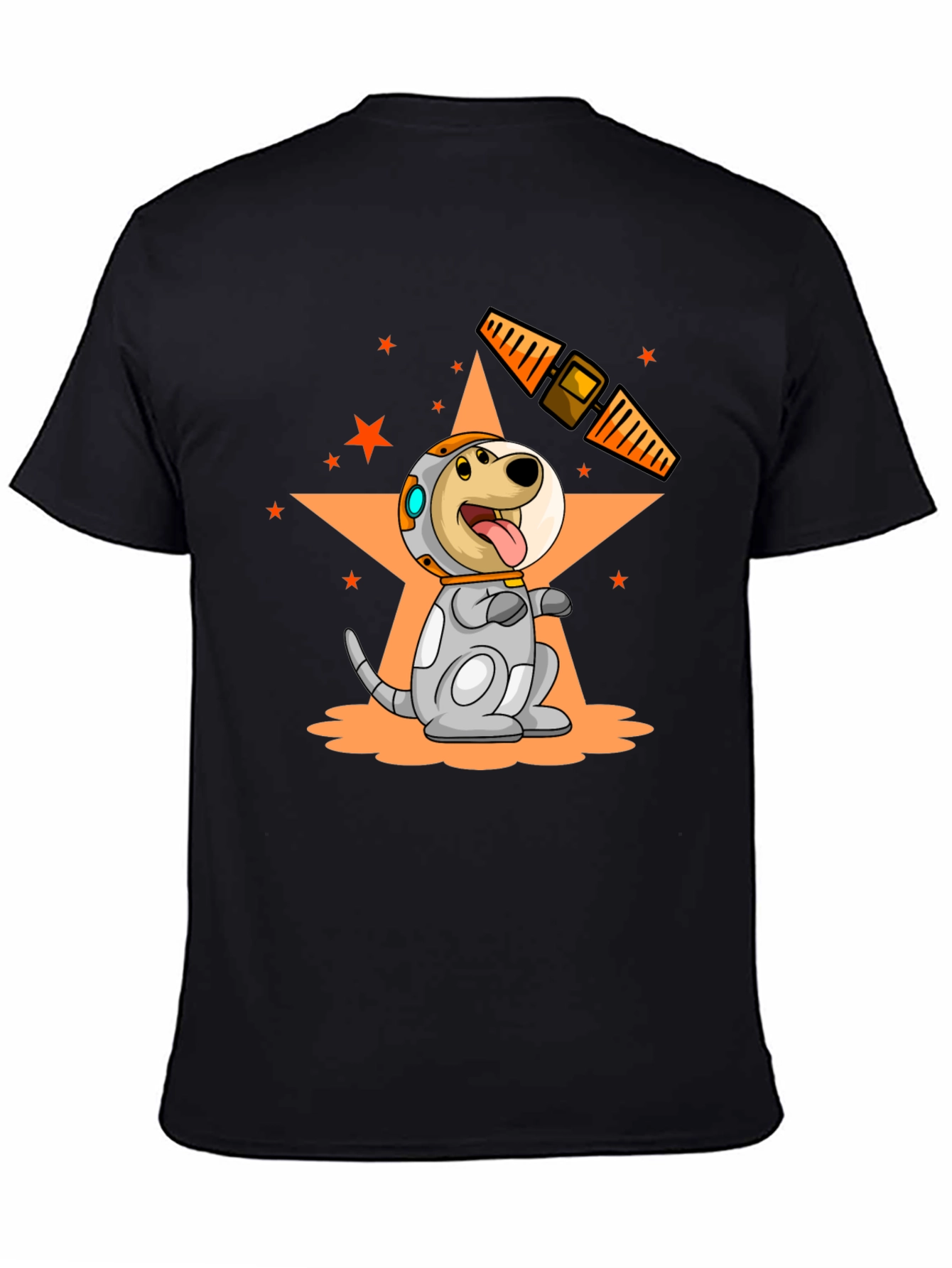 Dog Astronaut T-Shirt - Space Pup in Orbit!