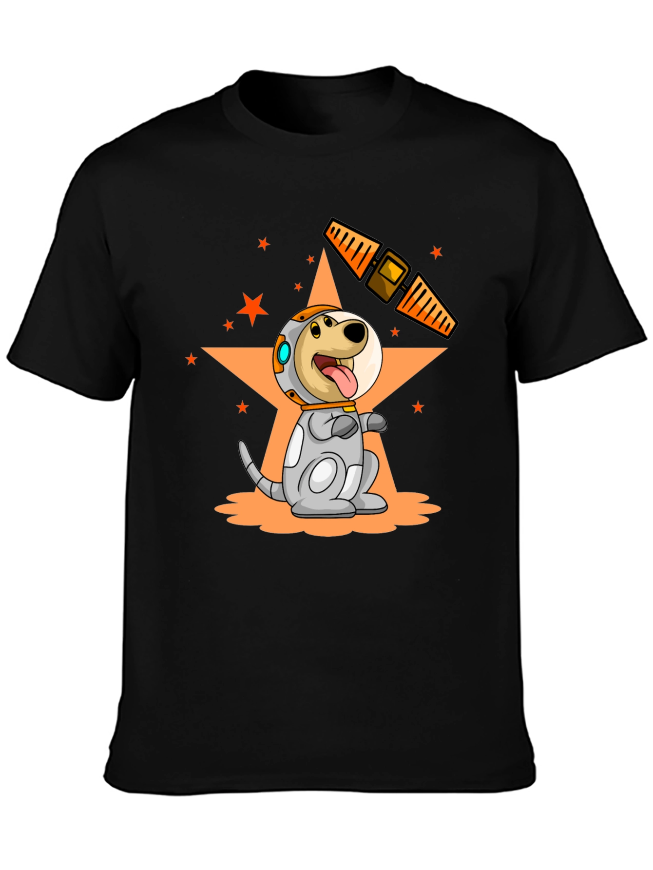 Dog Astronaut T-Shirt - Space Pup in Orbit!