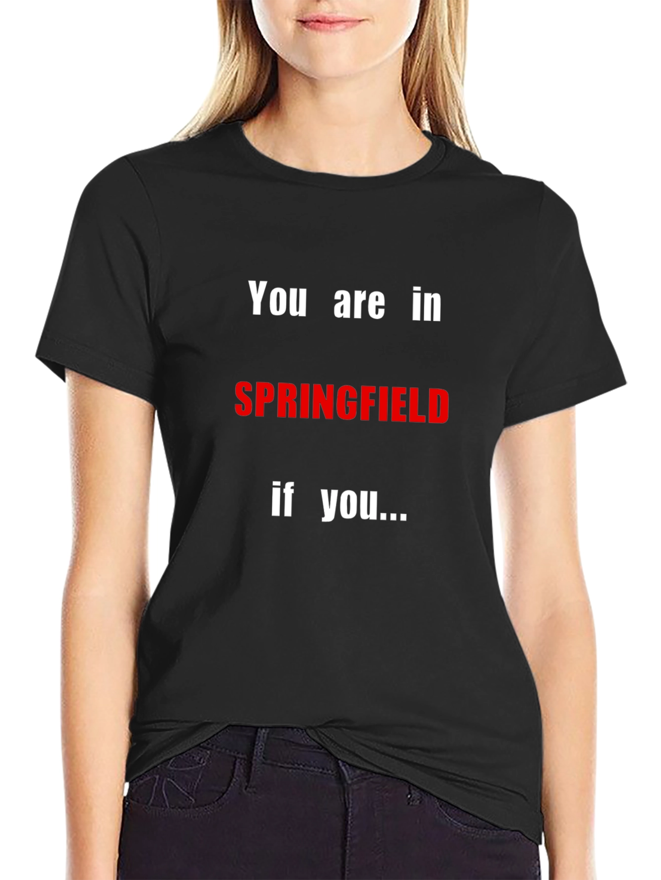 Springfield T-Shirt - Humorous Pop Culture Tee