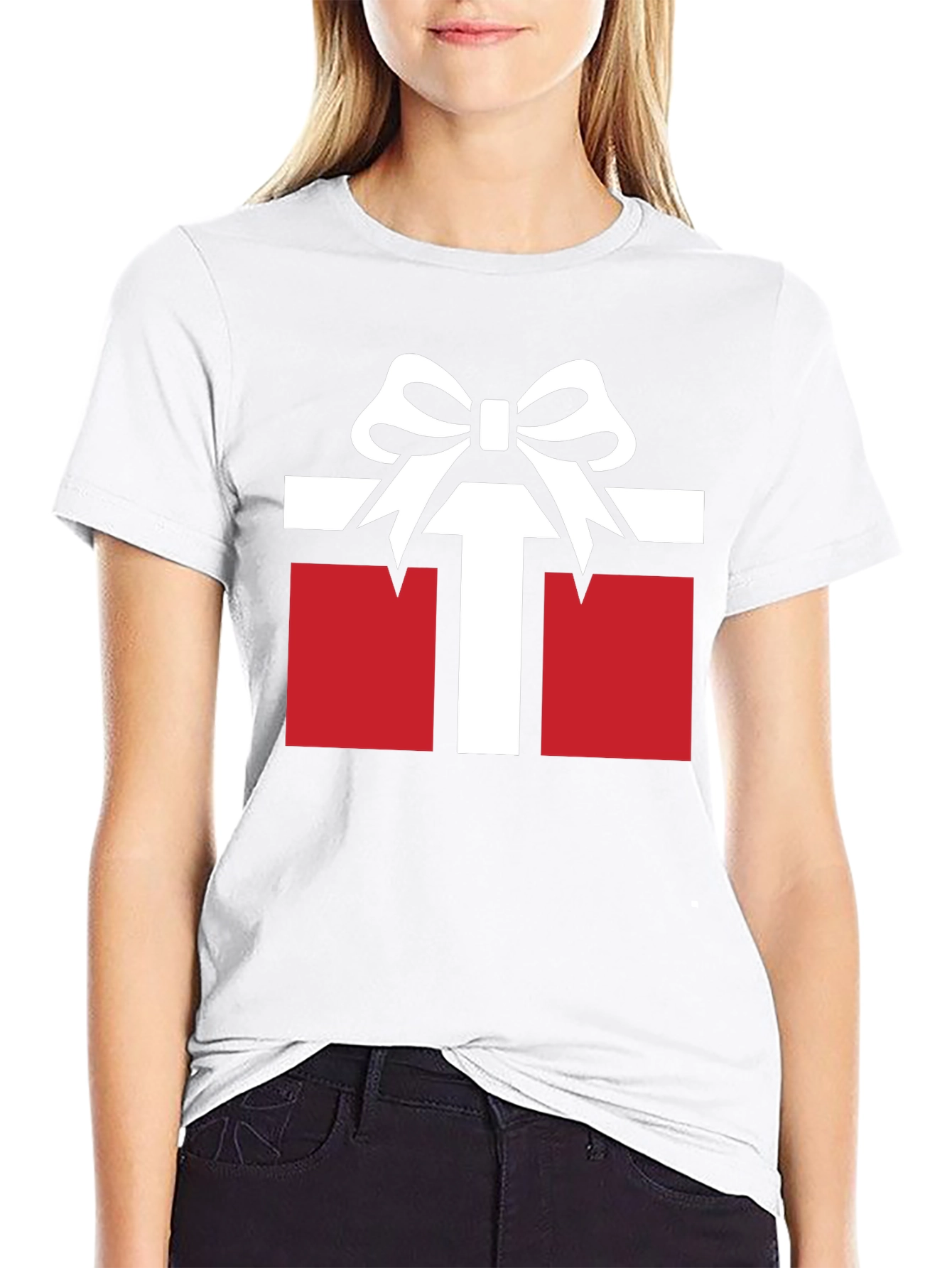 Festive Gift Box Graphic Tee