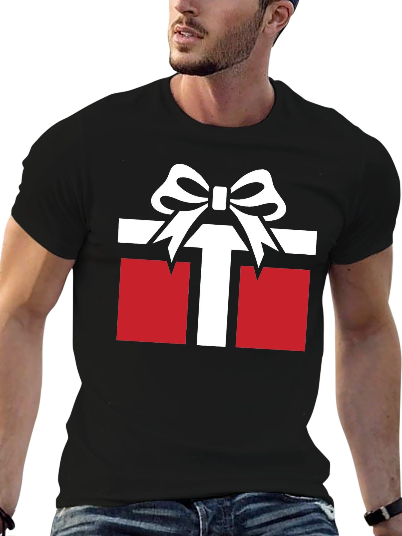 Festive Gift Box Graphic Tee