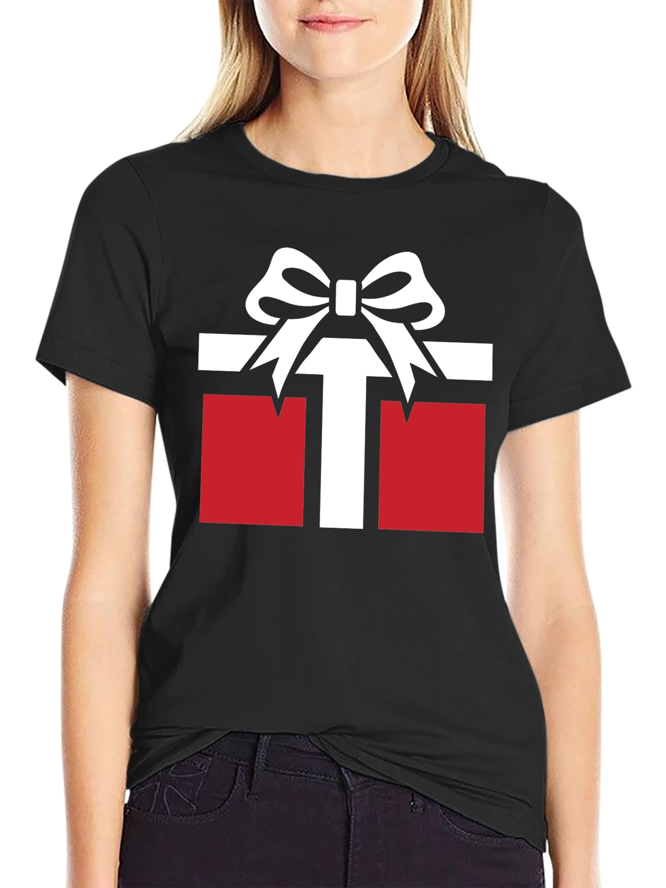 Festive Gift Box Graphic Tee