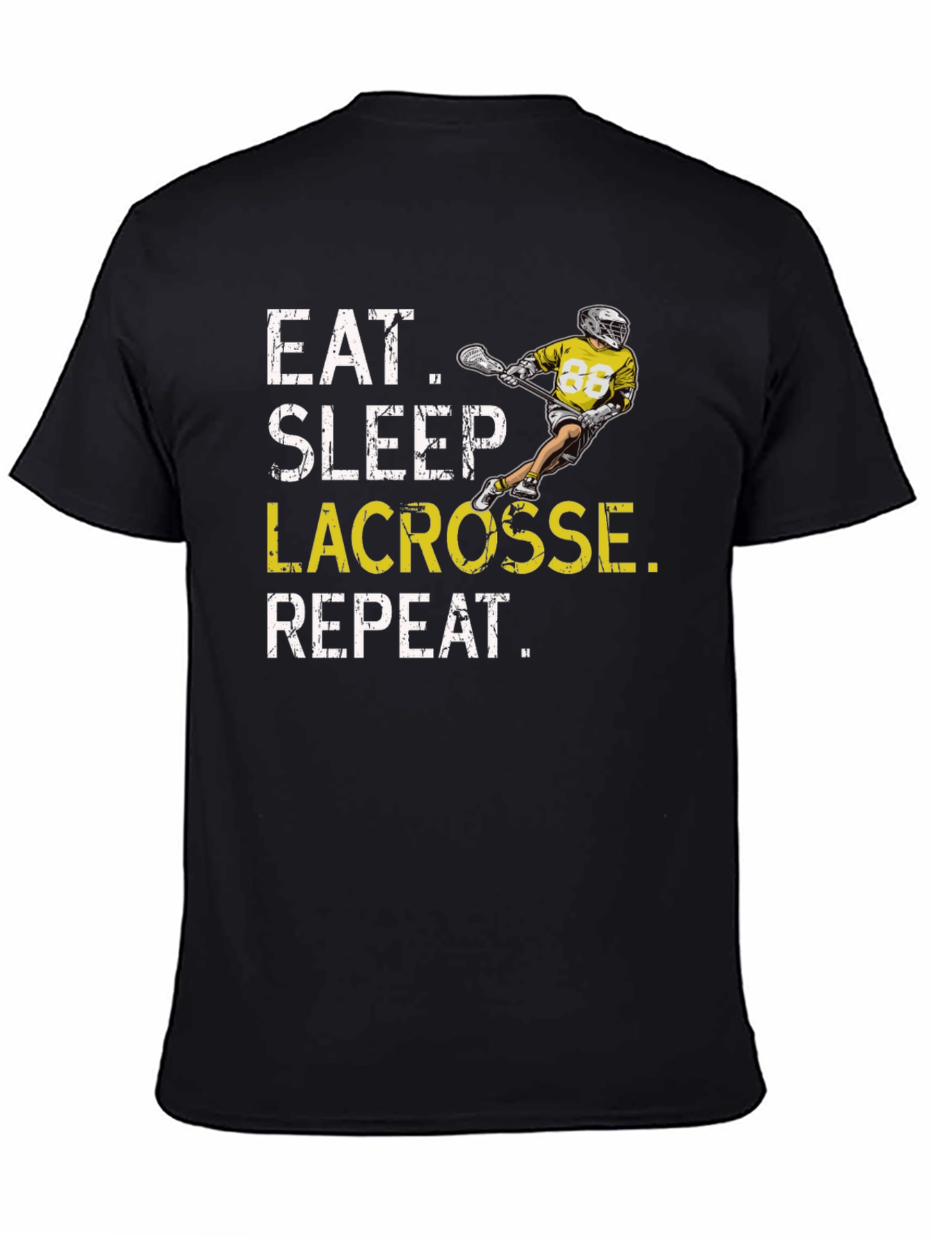 Eat Sleep Lacrosse Repeat T-Shirt