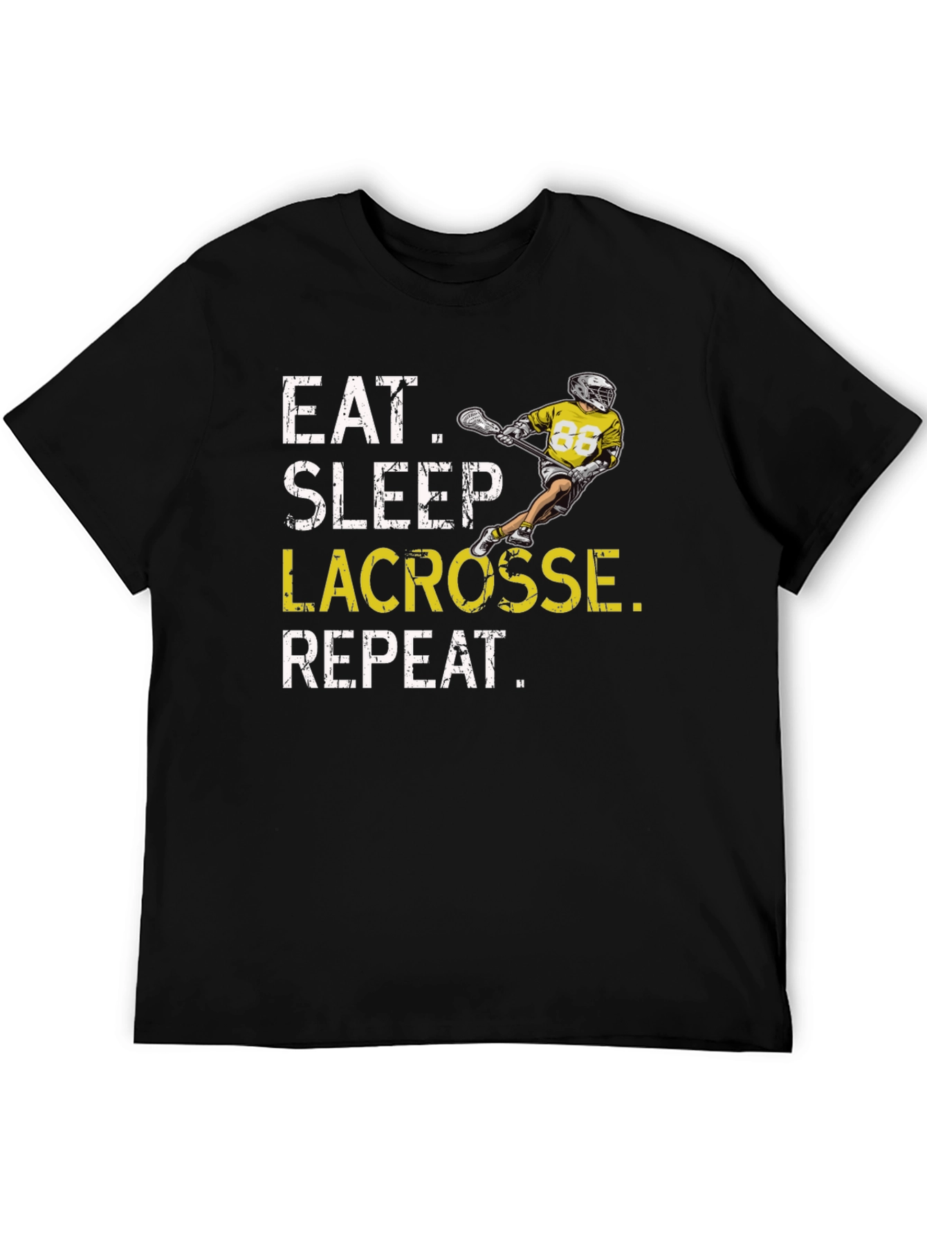 Eat Sleep Lacrosse Repeat T-Shirt