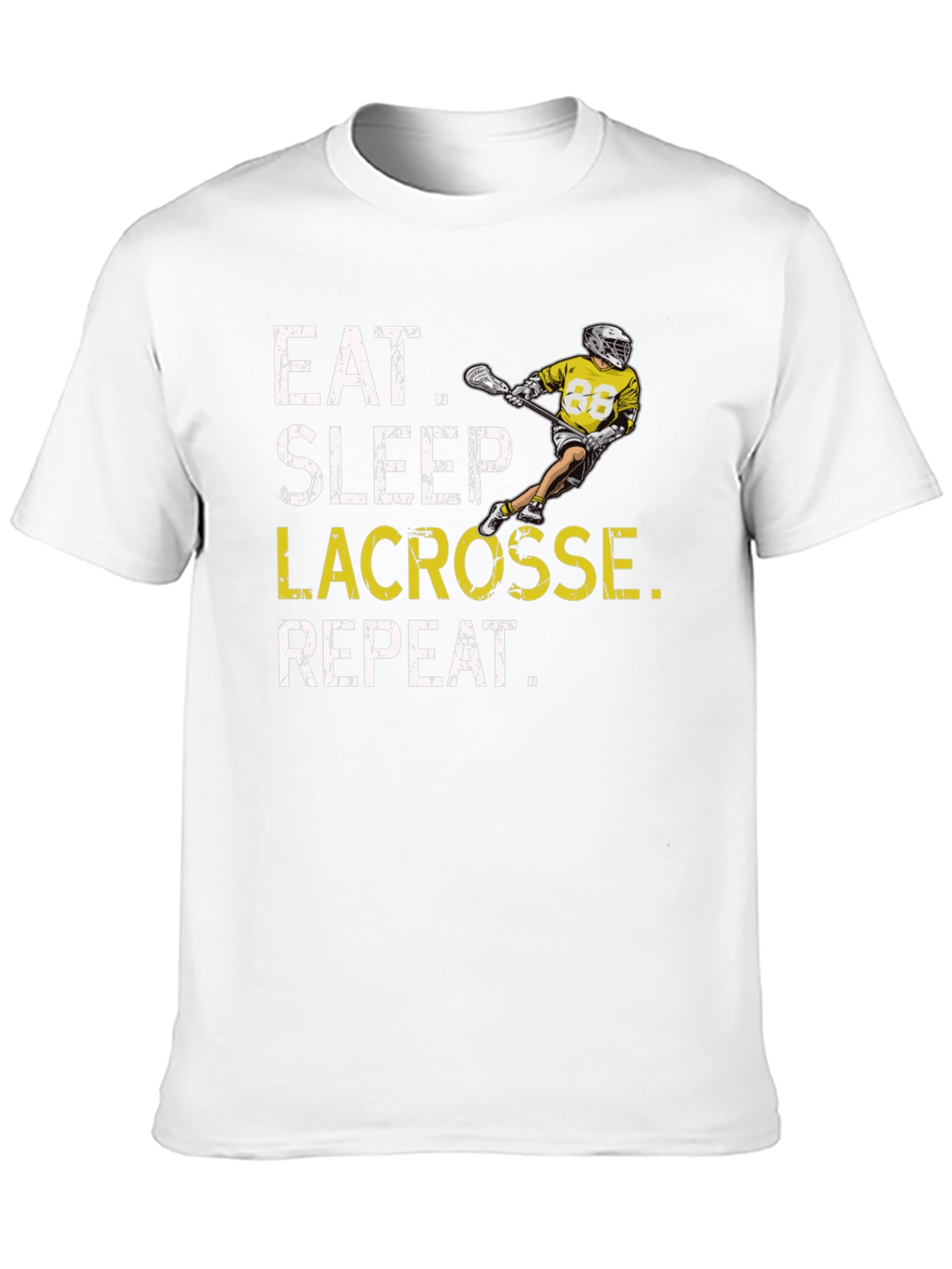 Eat Sleep Lacrosse Repeat T-Shirt