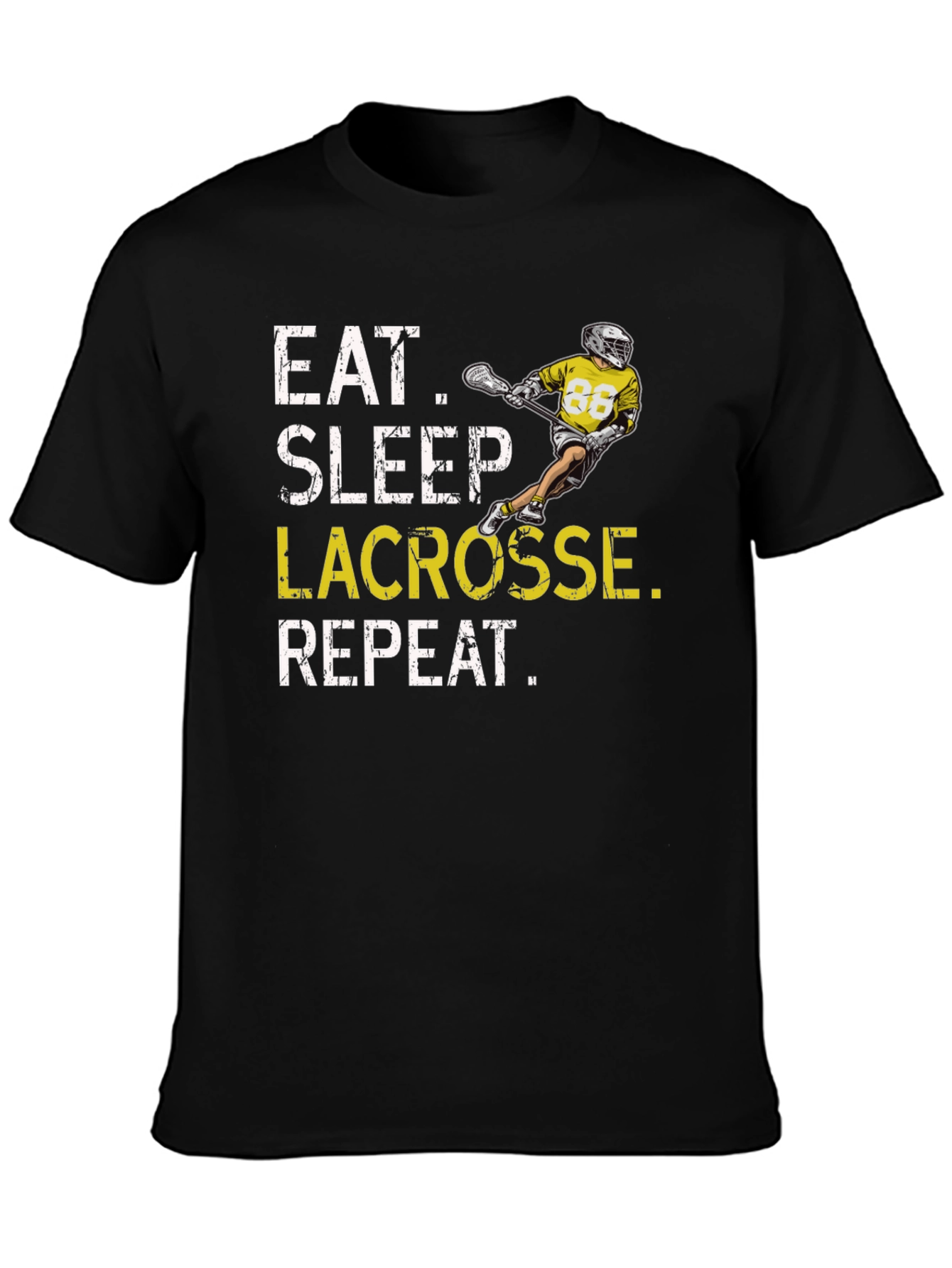 Eat Sleep Lacrosse Repeat T-Shirt