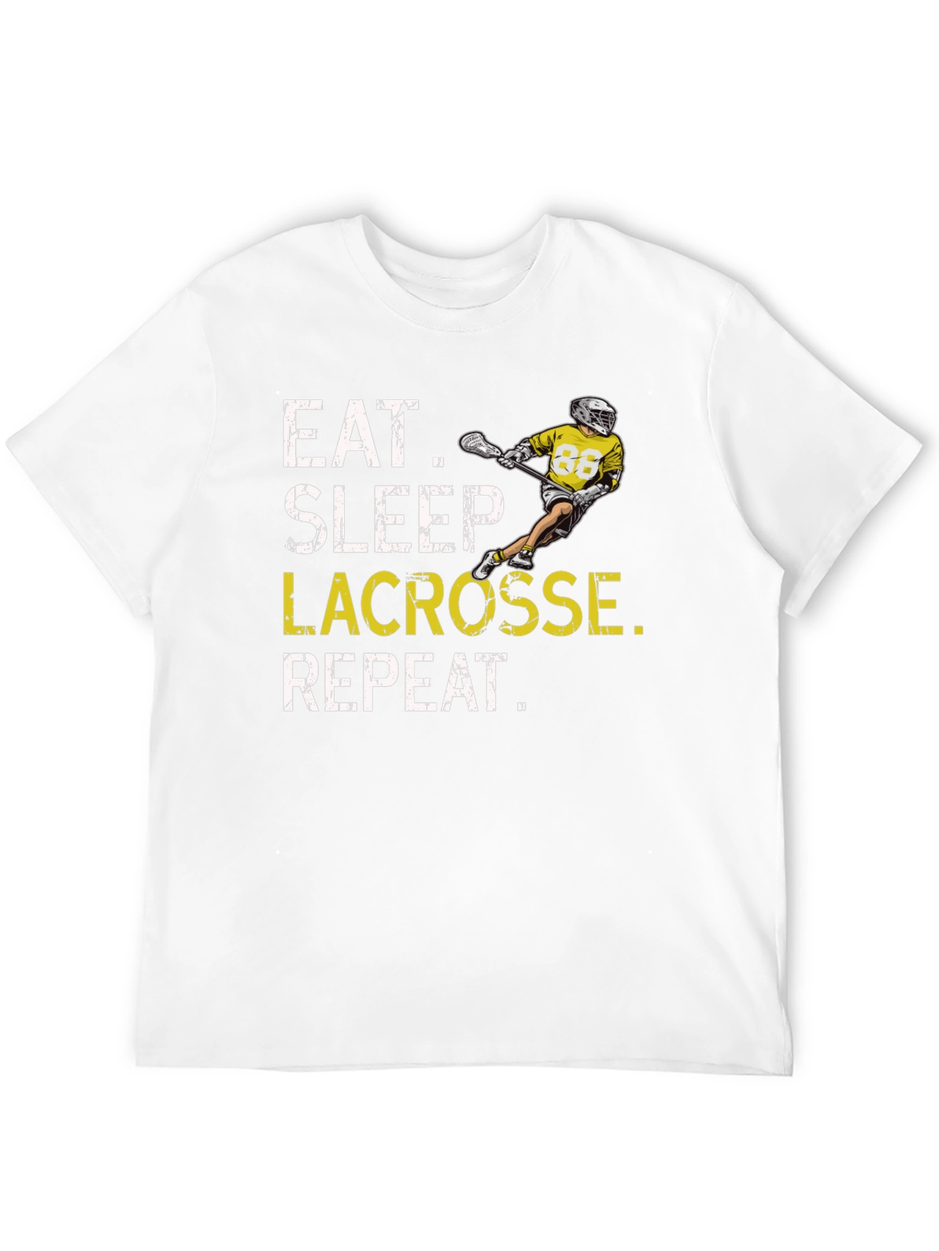 Eat Sleep Lacrosse Repeat T-Shirt