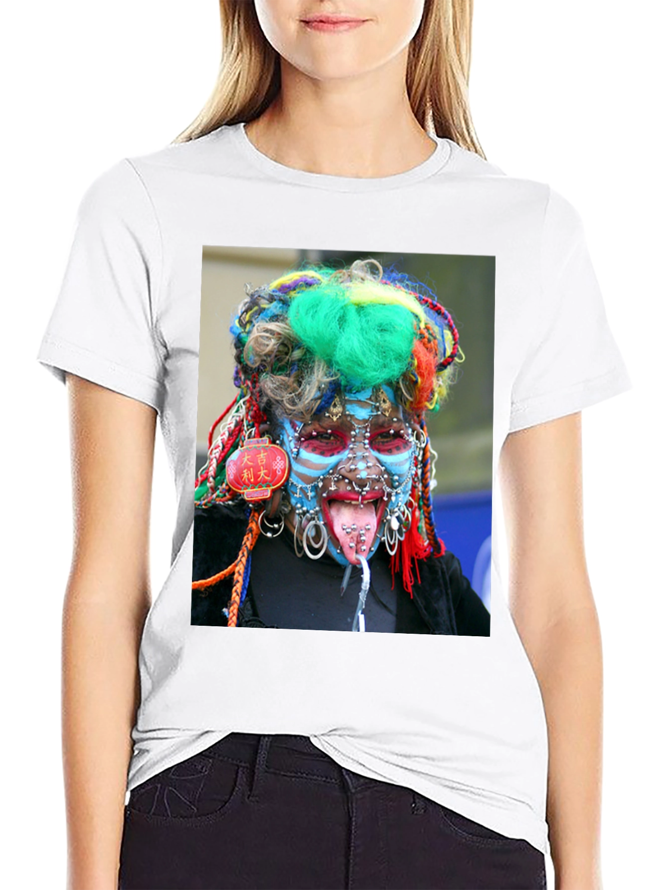 Unique Body Art Graphic Tee