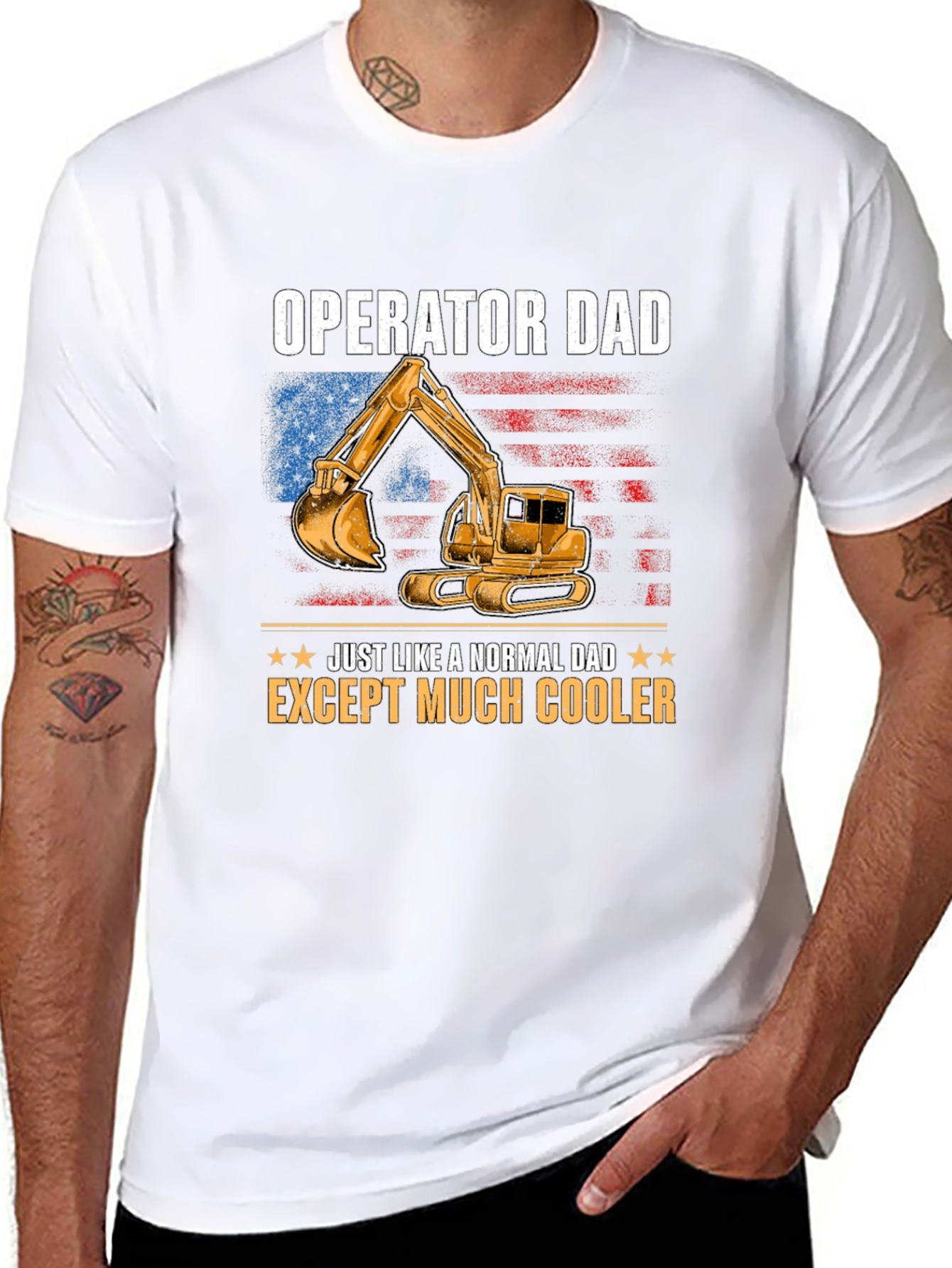 Operator Dad T-Shirt - Much Cooler Dad