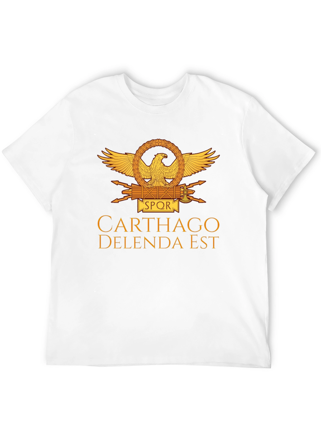 Carthago Delenda Est T-Shirt - Black Roman Empire Tee