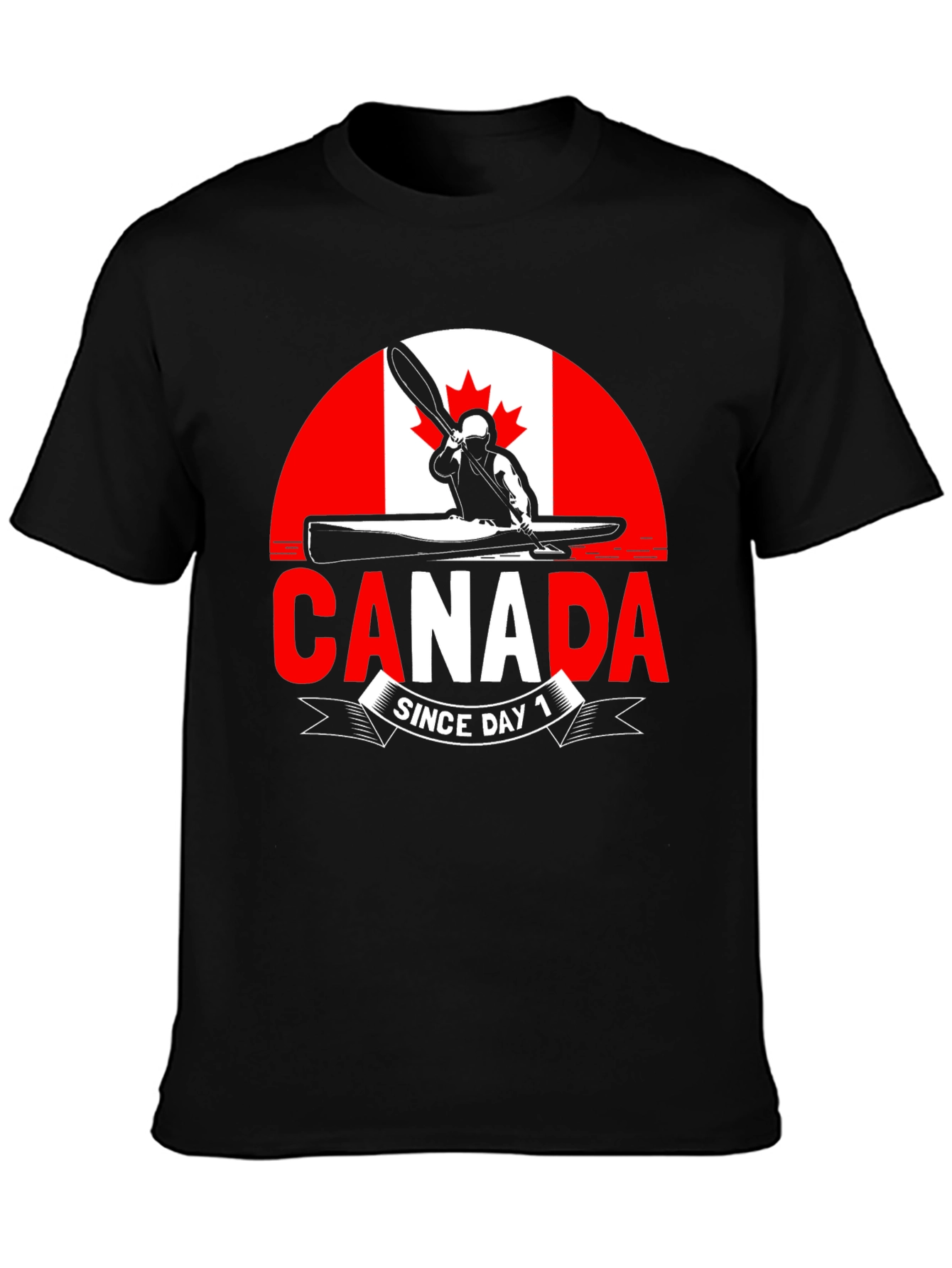 Canada Since Day 1 Black T-Shirt