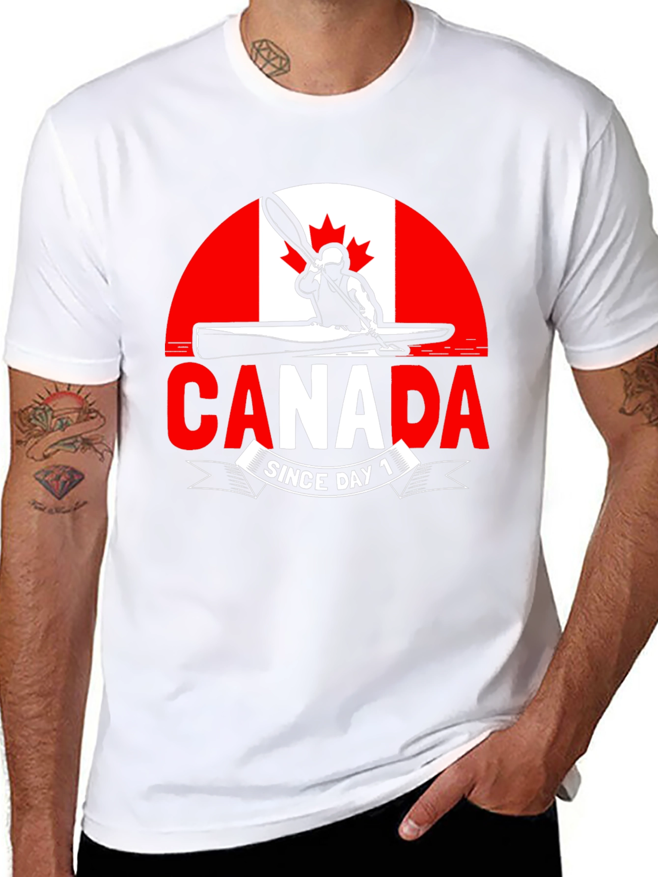 Canada Since Day 1 Black T-Shirt