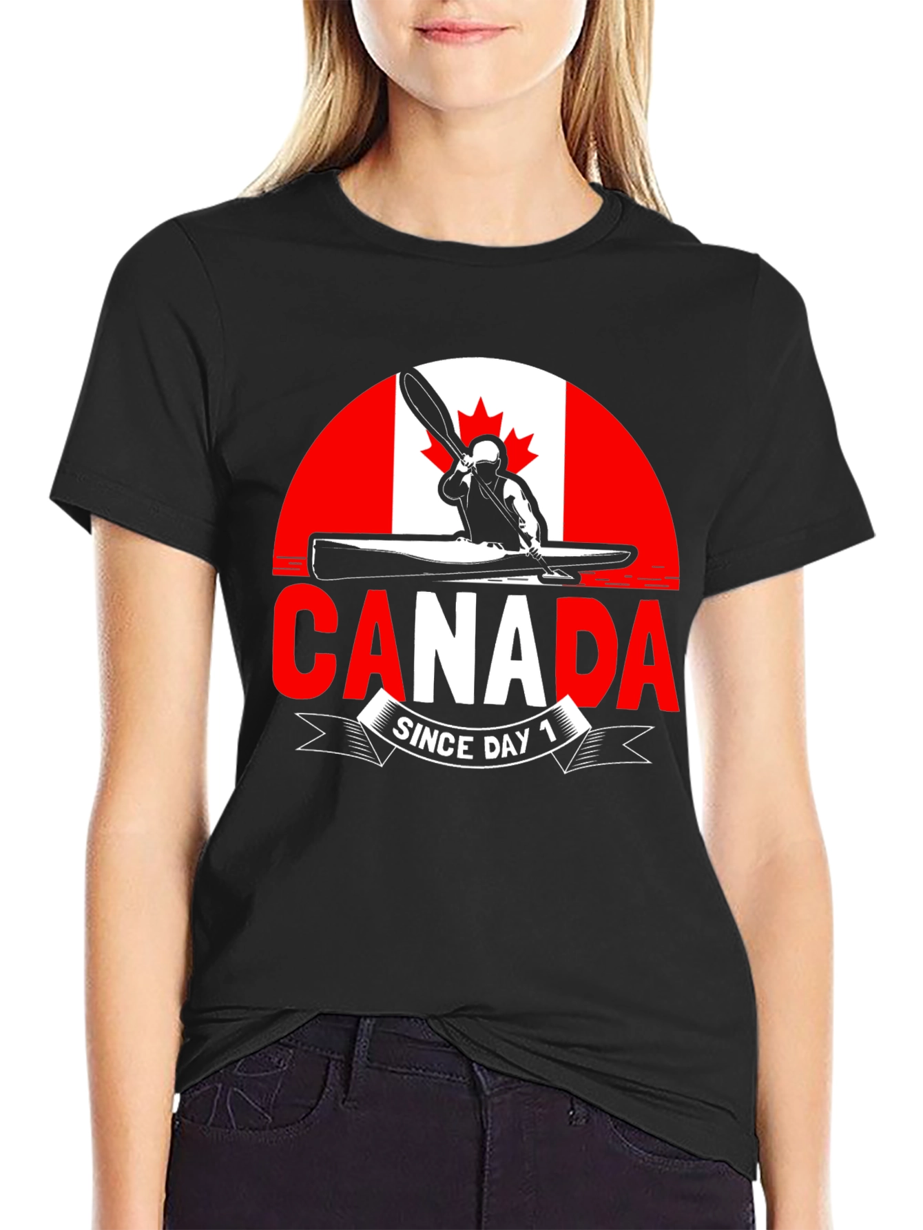 Canada Since Day 1 Black T-Shirt