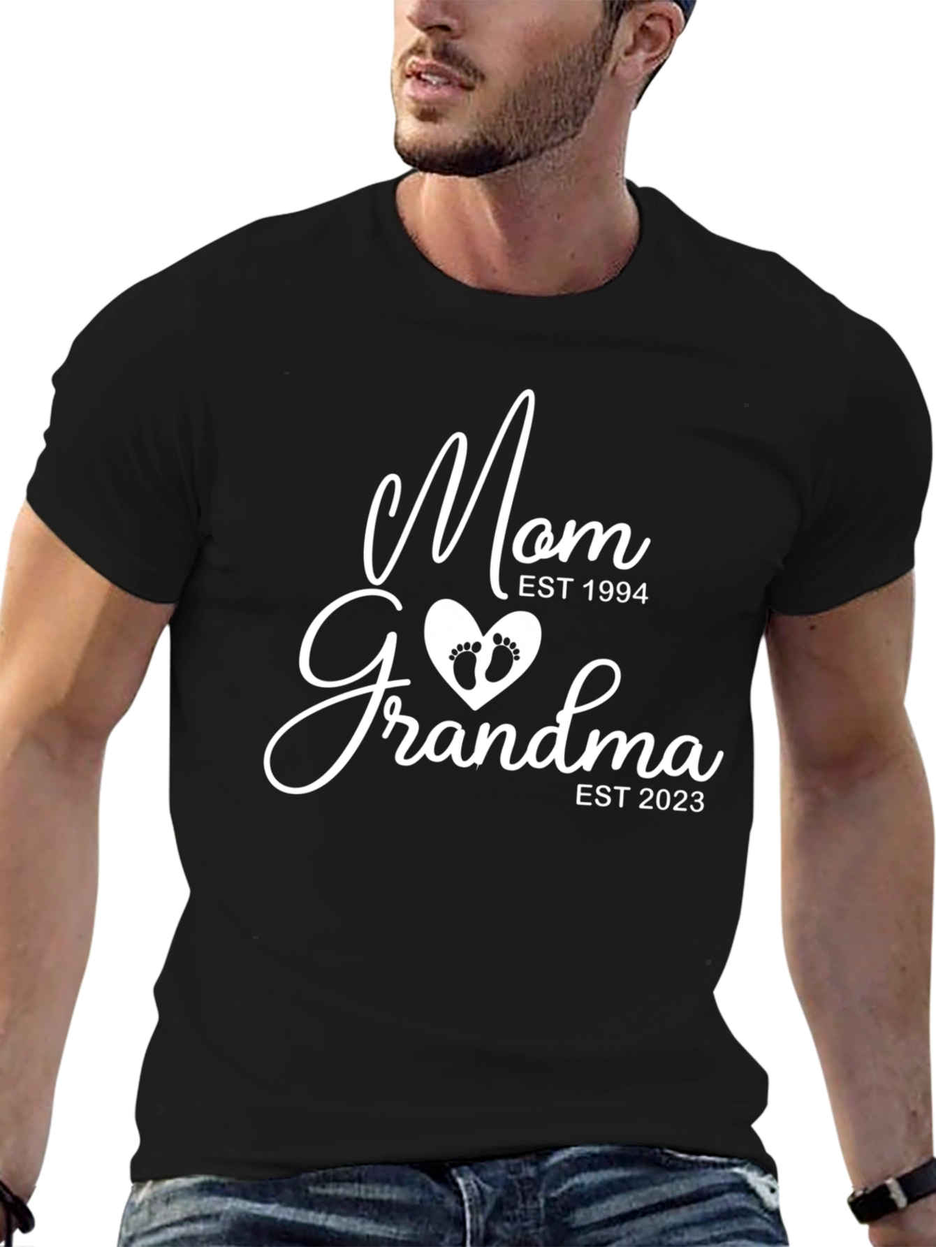 Mom Est 1994 Grandma Est 2023 T-Shirt
