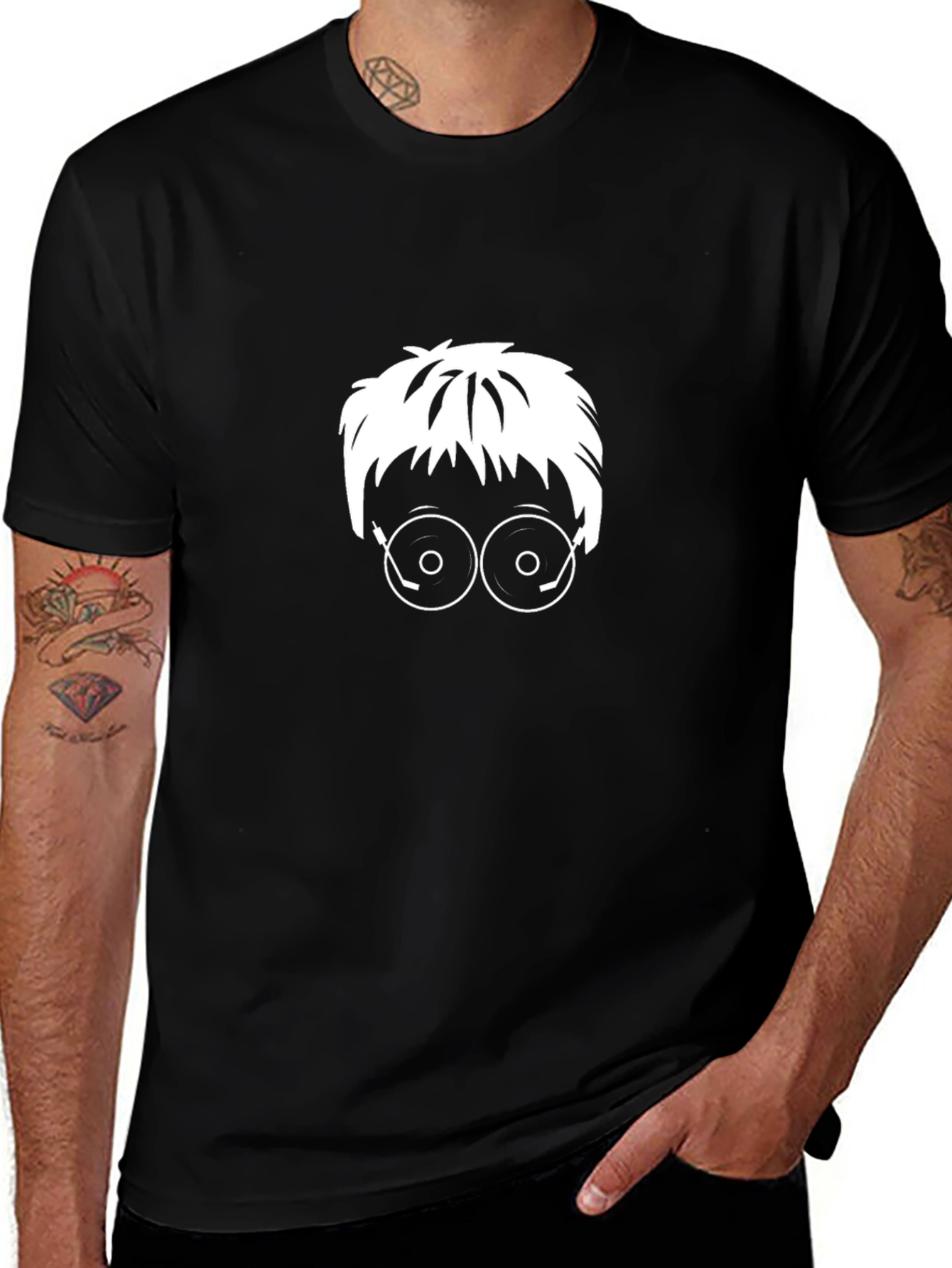 Retro Silhouette T-Shirt - Casual Style