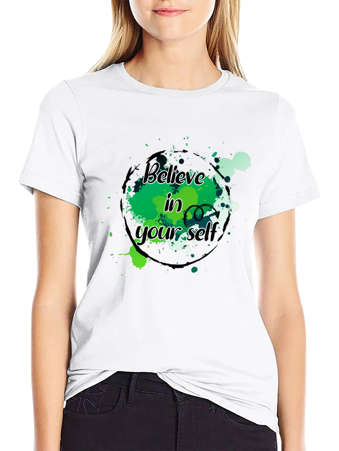 Believe In Yourself Mens Graphic Tee