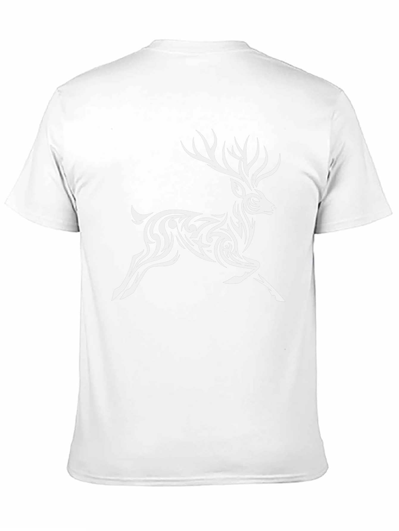 Tribal Deer Graphic T-Shirt
