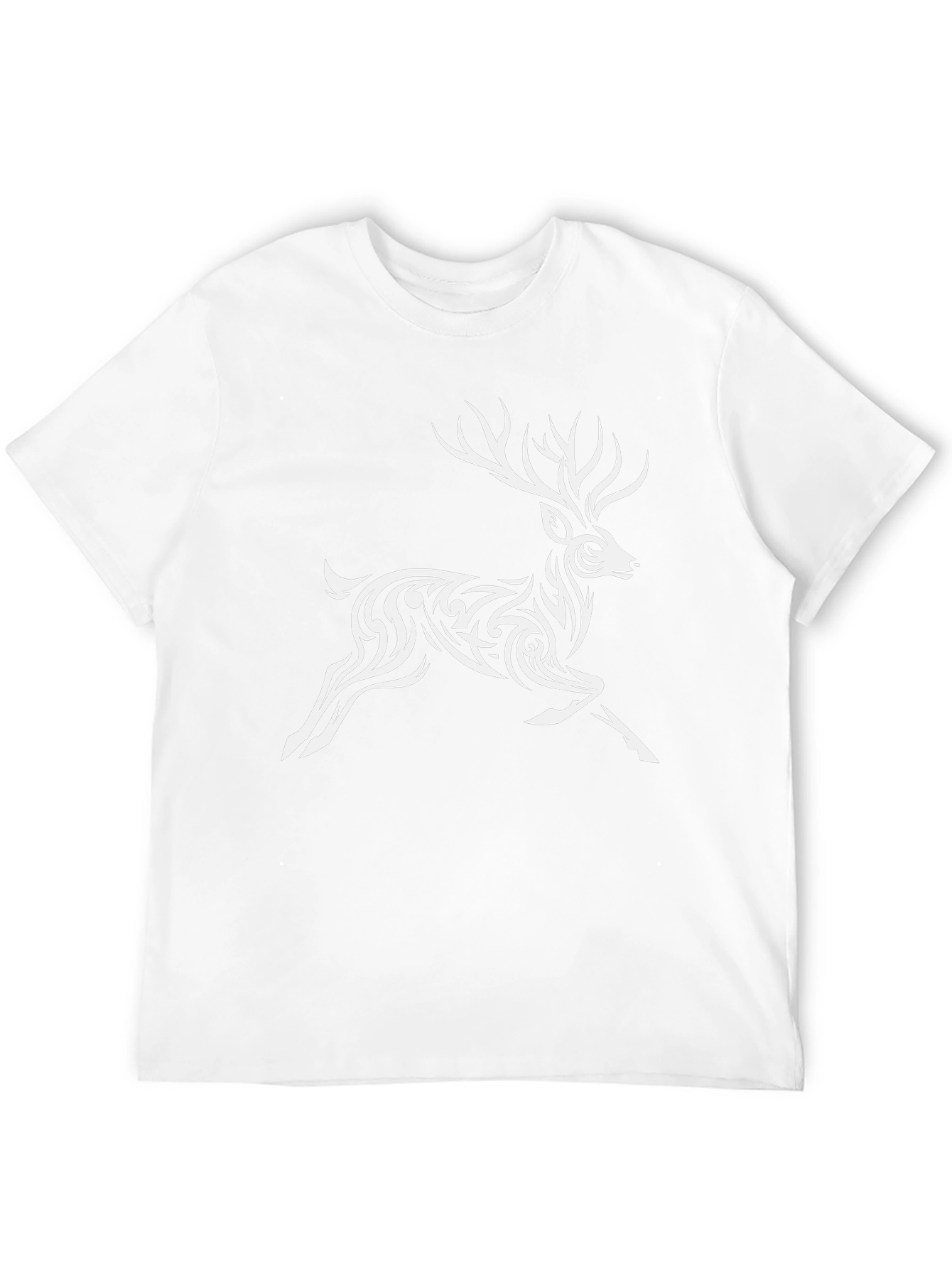 Tribal Deer Graphic T-Shirt