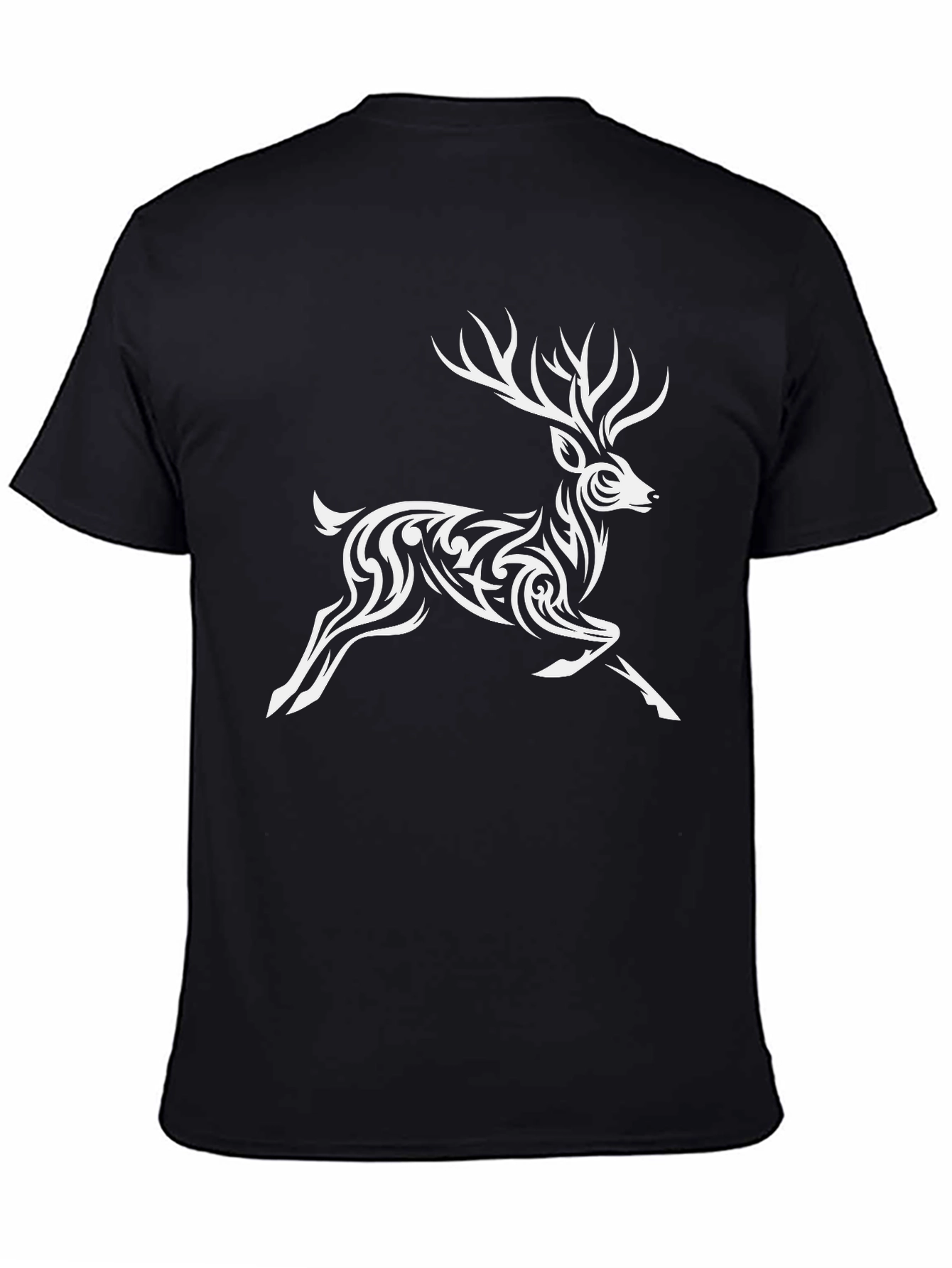 Tribal Deer Graphic T-Shirt