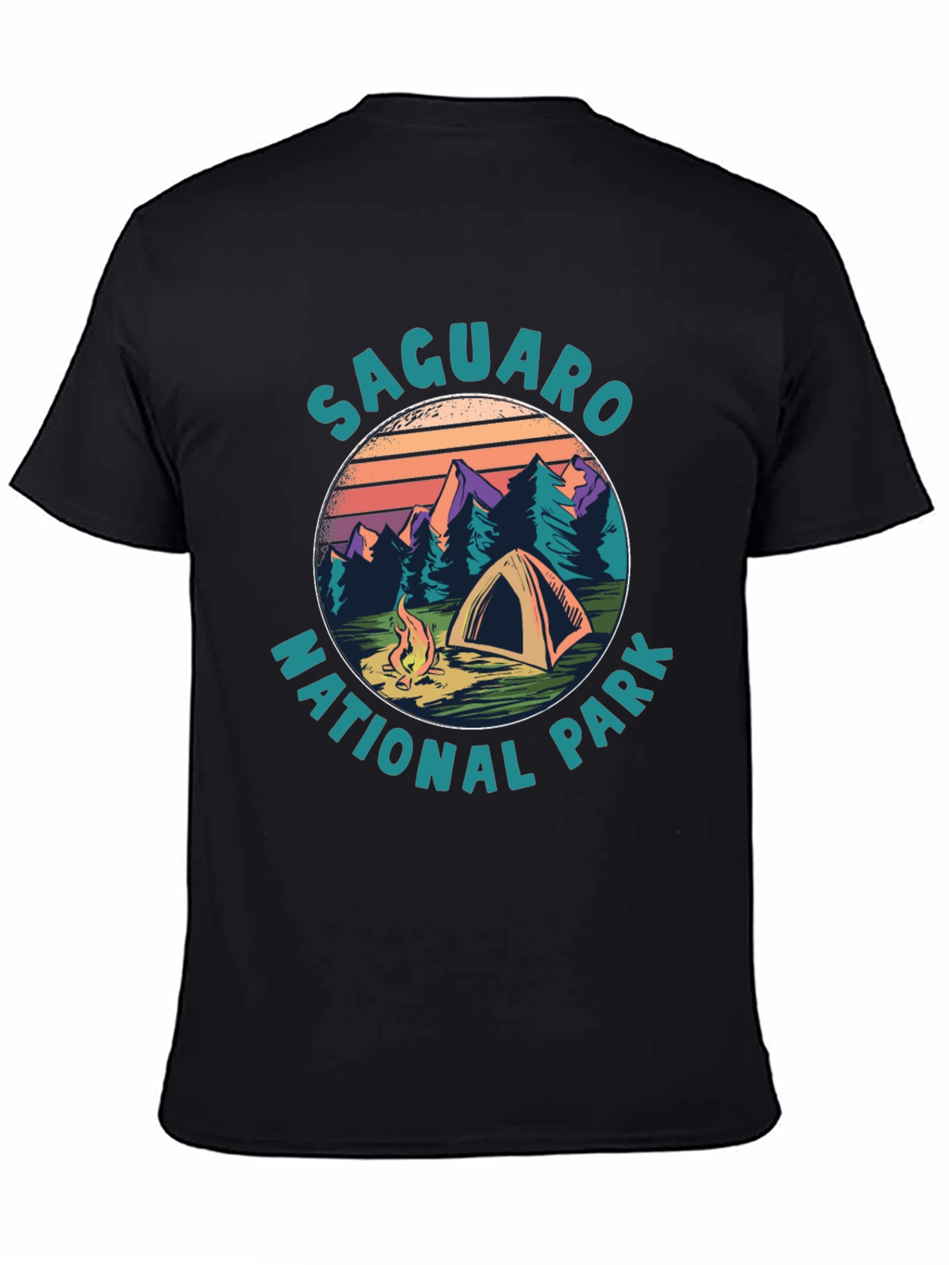 Saguaro National Park Camping T-Shirt